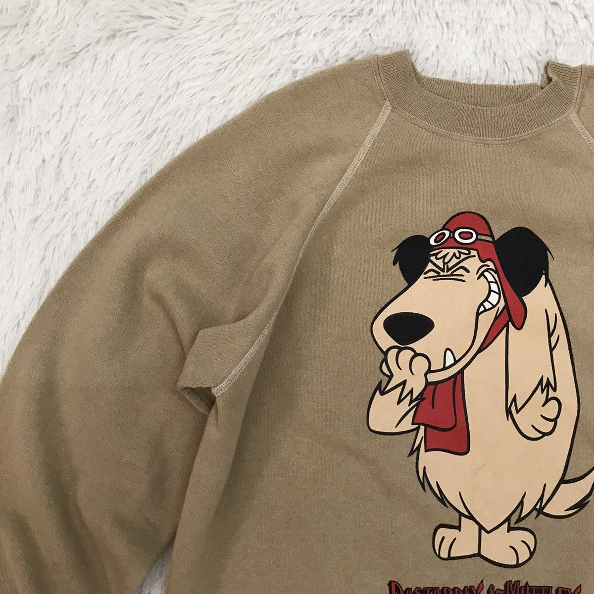 Anime Vtg Hanes Activewear Dastardly & Muttley Sweatshirt Size US L / EU 52-54 / 3 - 3 Thumbnail