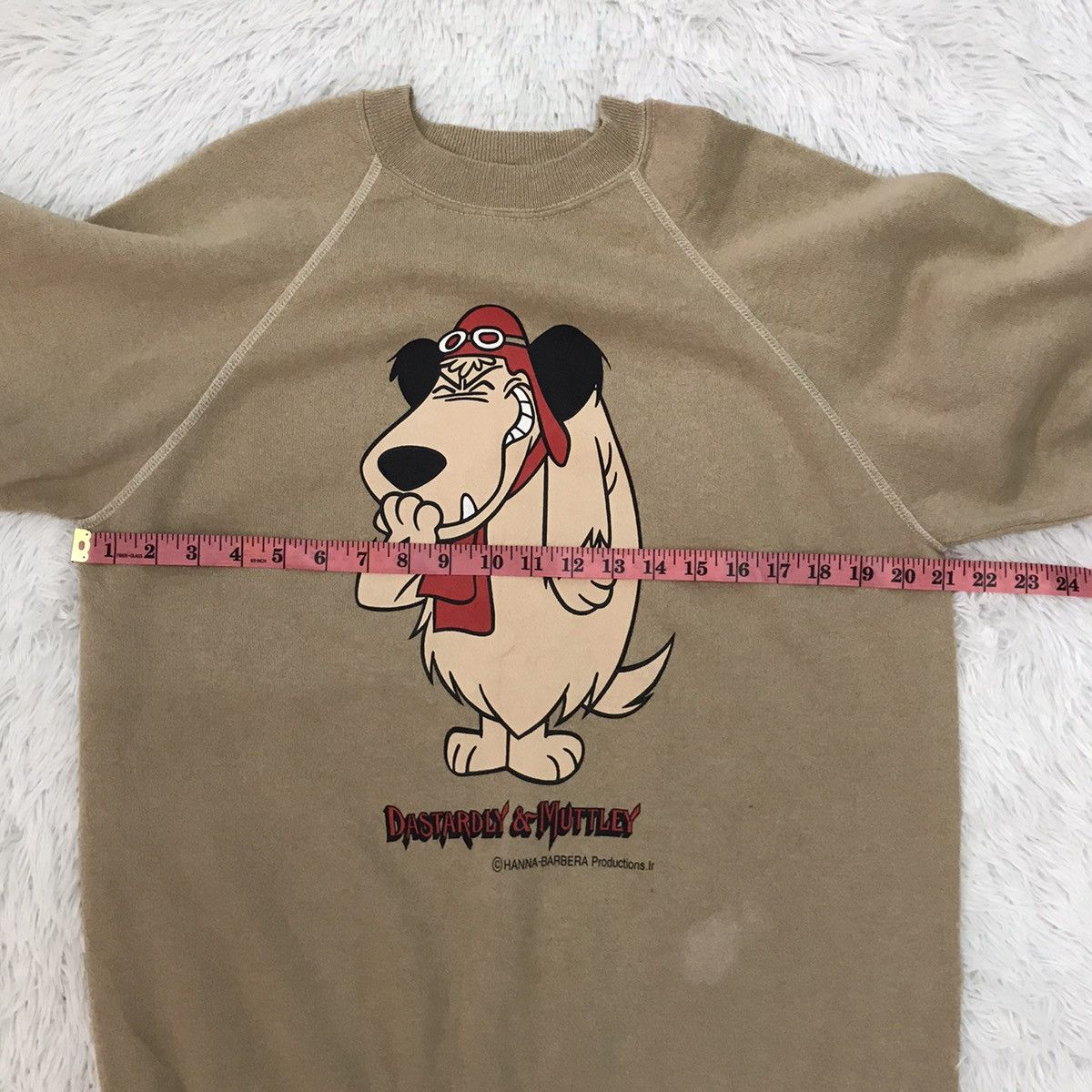 Anime Vtg Hanes Activewear Dastardly & Muttley Sweatshirt Size US L / EU 52-54 / 3 - 16 Thumbnail