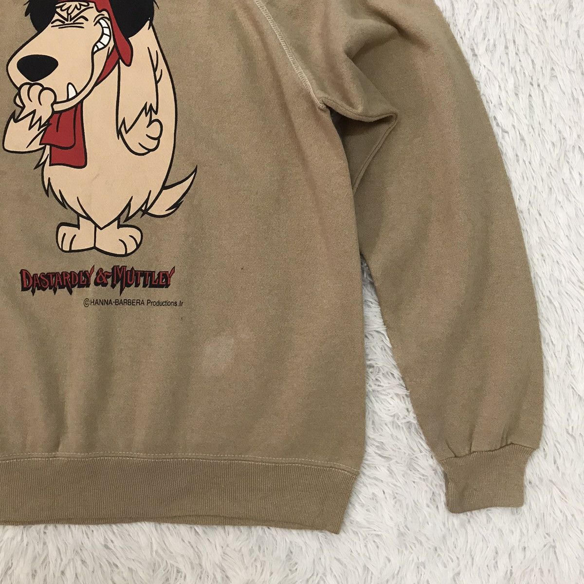 Anime Vtg Hanes Activewear Dastardly & Muttley Sweatshirt Size US L / EU 52-54 / 3 - 6 Thumbnail