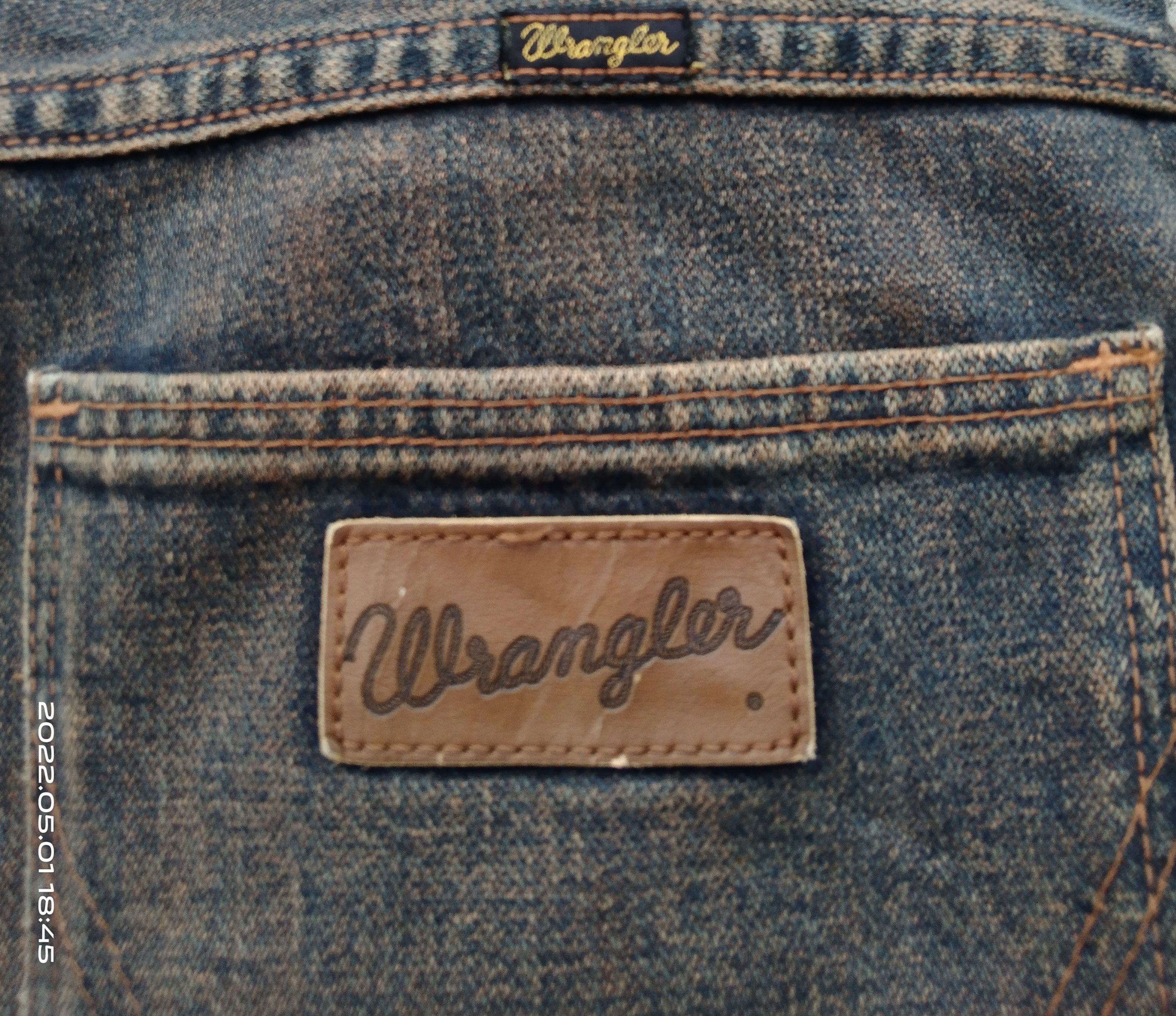 Japanese Brand × Rusty DiSTRESSED RUSTY WRANGLER MADE IN JAPAN DENIM PANTS Size US 31 - 6 Thumbnail