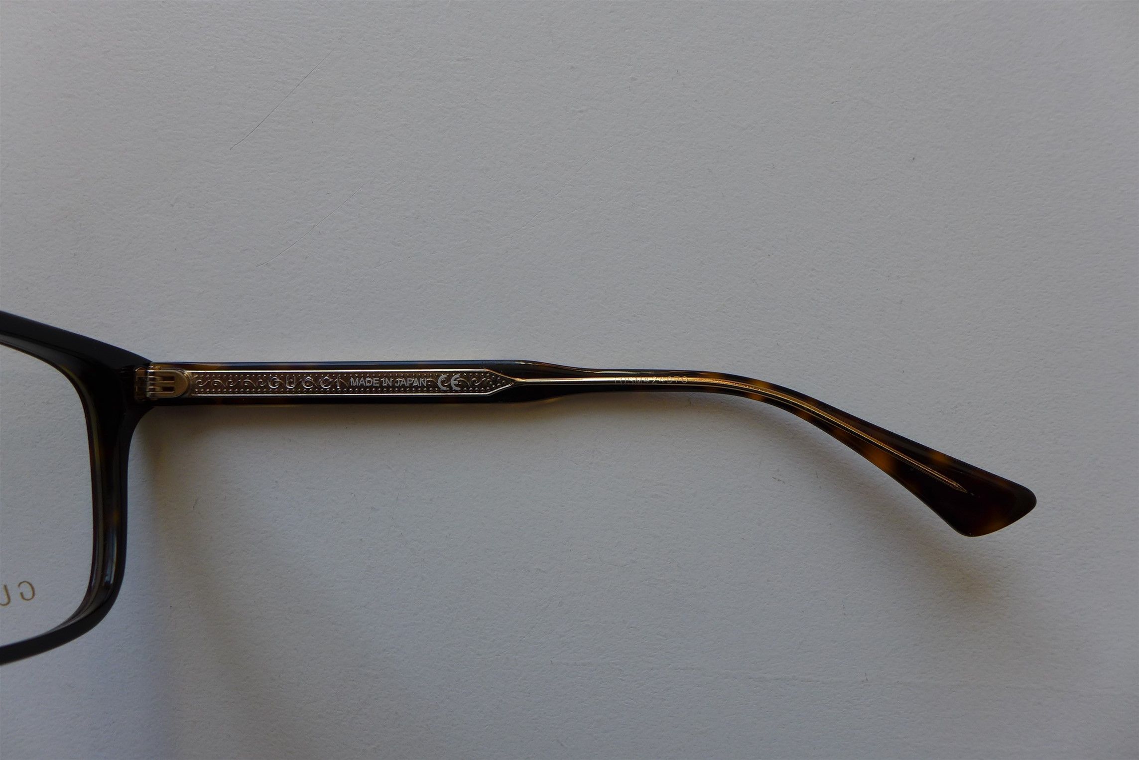 Gucci Gucci Japanese Collection Square Glasses -- Dark Havana Size ONE SIZE - 13 Thumbnail