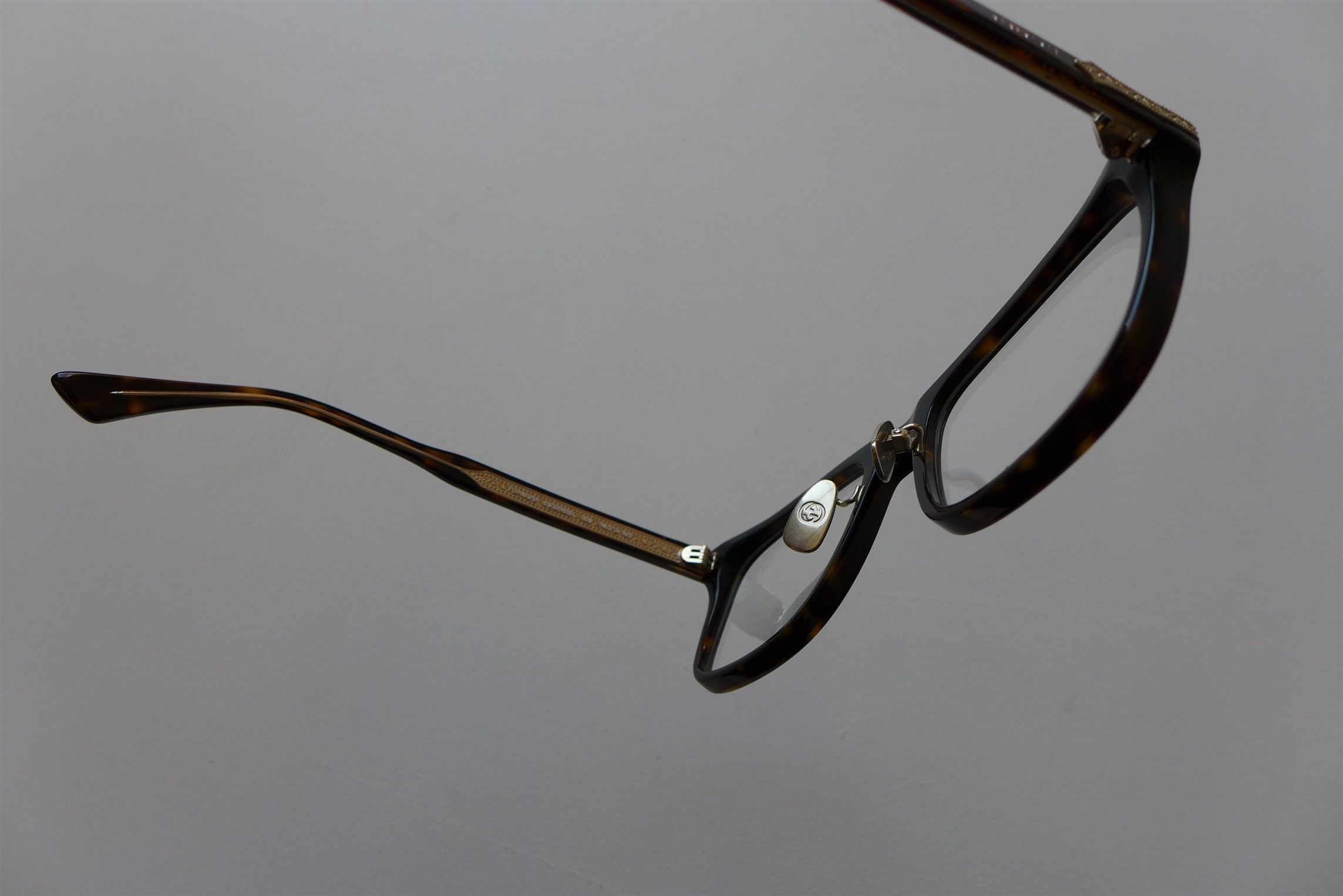 Gucci Gucci Japanese Collection Square Glasses -- Dark Havana Size ONE SIZE - 18 Thumbnail