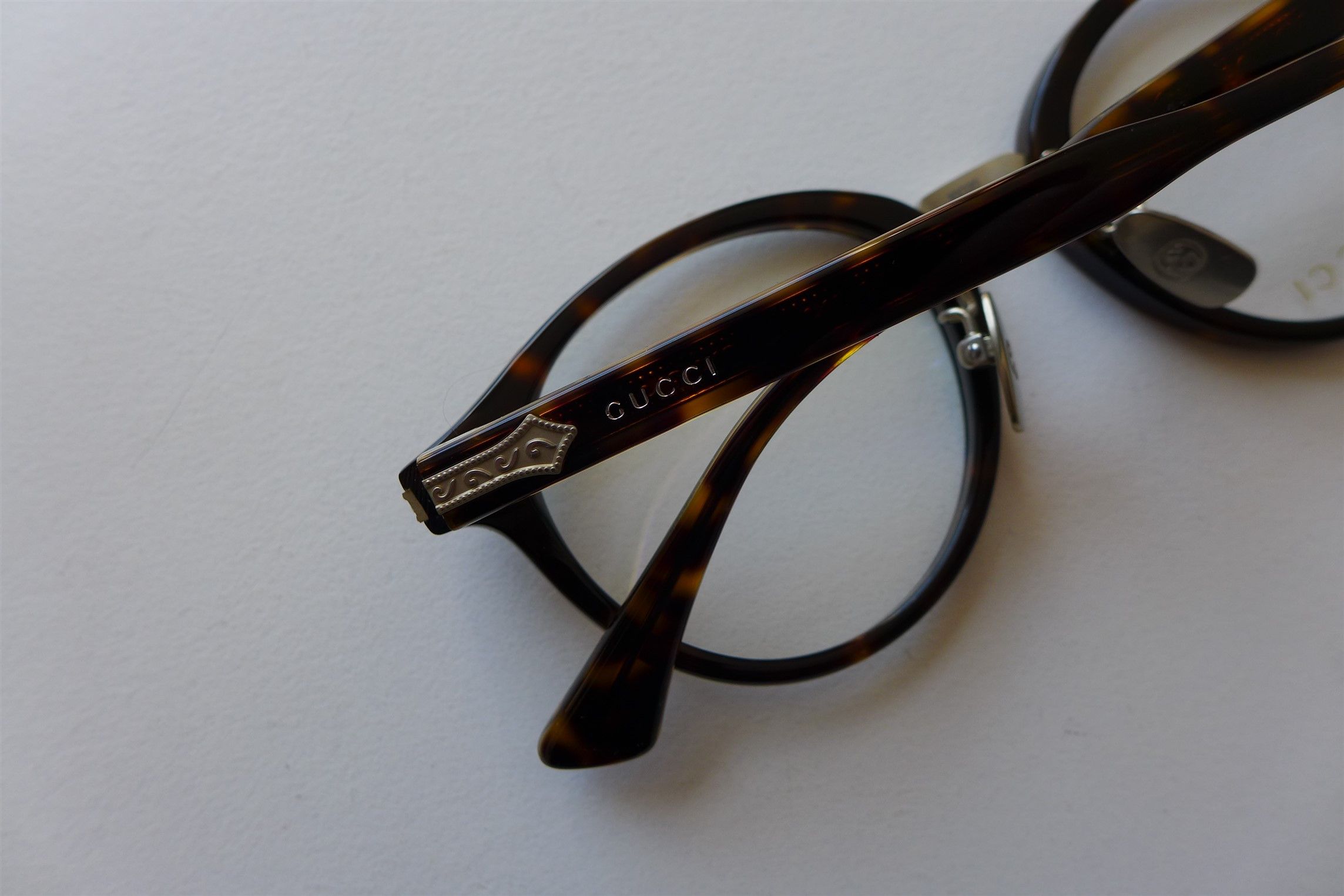Gucci Gucci Japanese Collection Round Glasses -- Havana Size ONE SIZE - 5 Thumbnail