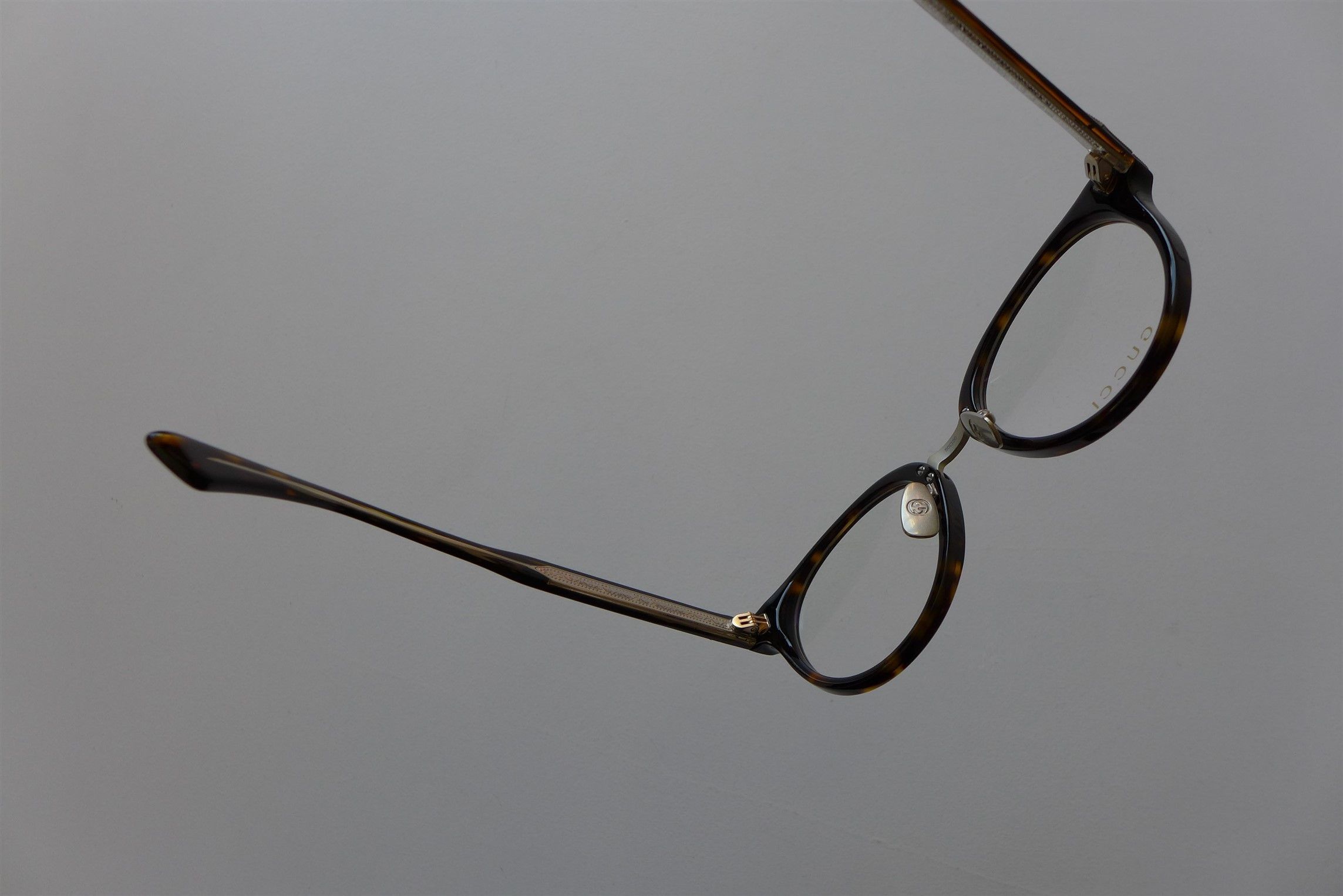 Gucci Gucci Japanese Collection Round Glasses -- Havana Size ONE SIZE - 19 Thumbnail
