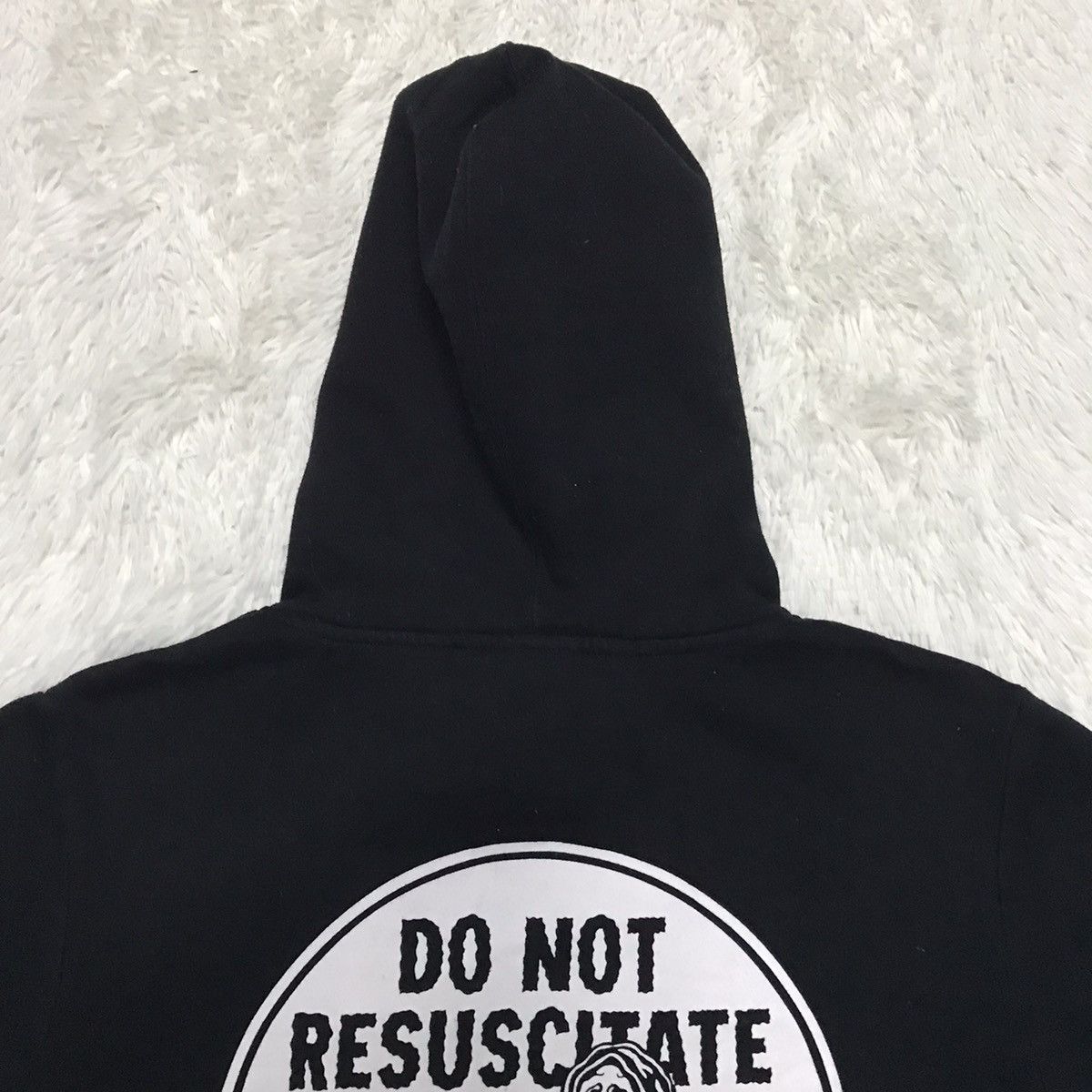 Japanese Brand DNR Do Not Resuscitate Big Printed Hoodie Size US M / EU 48-50 / 2 - 13 Thumbnail
