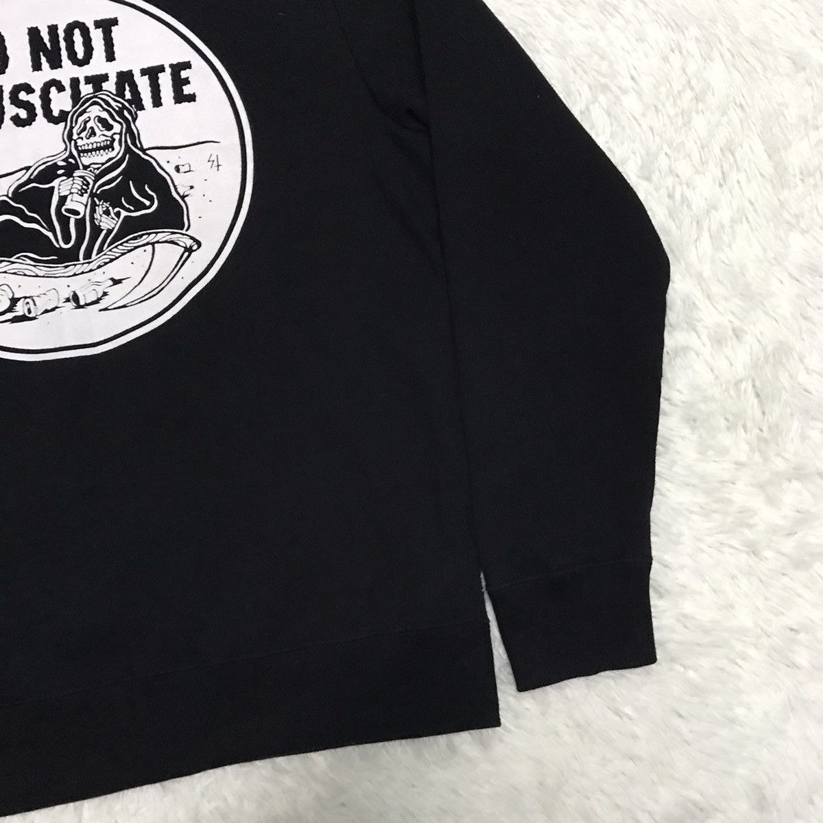 Japanese Brand DNR Do Not Resuscitate Big Printed Hoodie Size US M / EU 48-50 / 2 - 10 Thumbnail