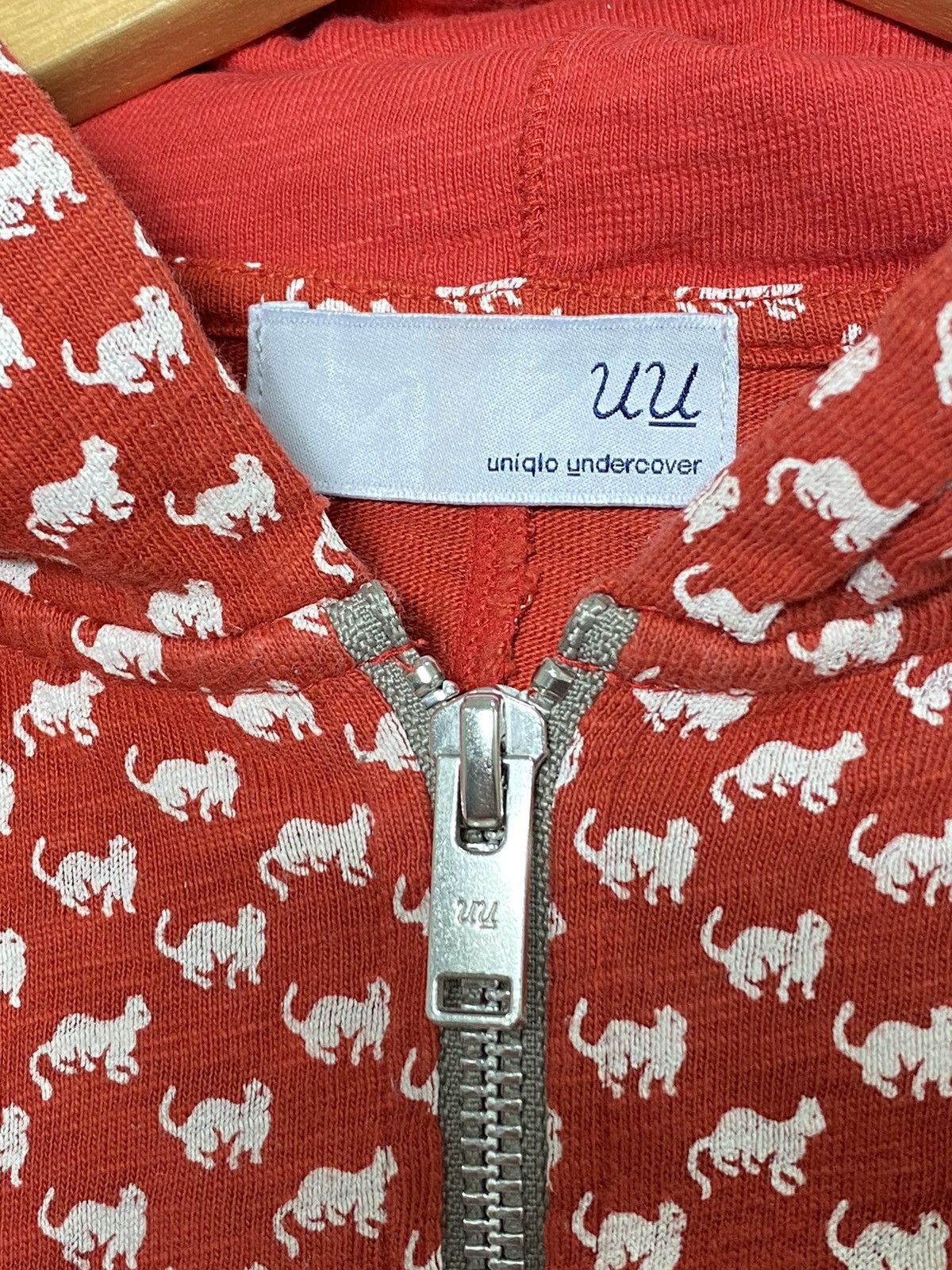 Japanese Brand Vintage Undercover x Uniqlo Cats Hoodies Size M / US 6-8 / IT 42-44 - 4 Thumbnail