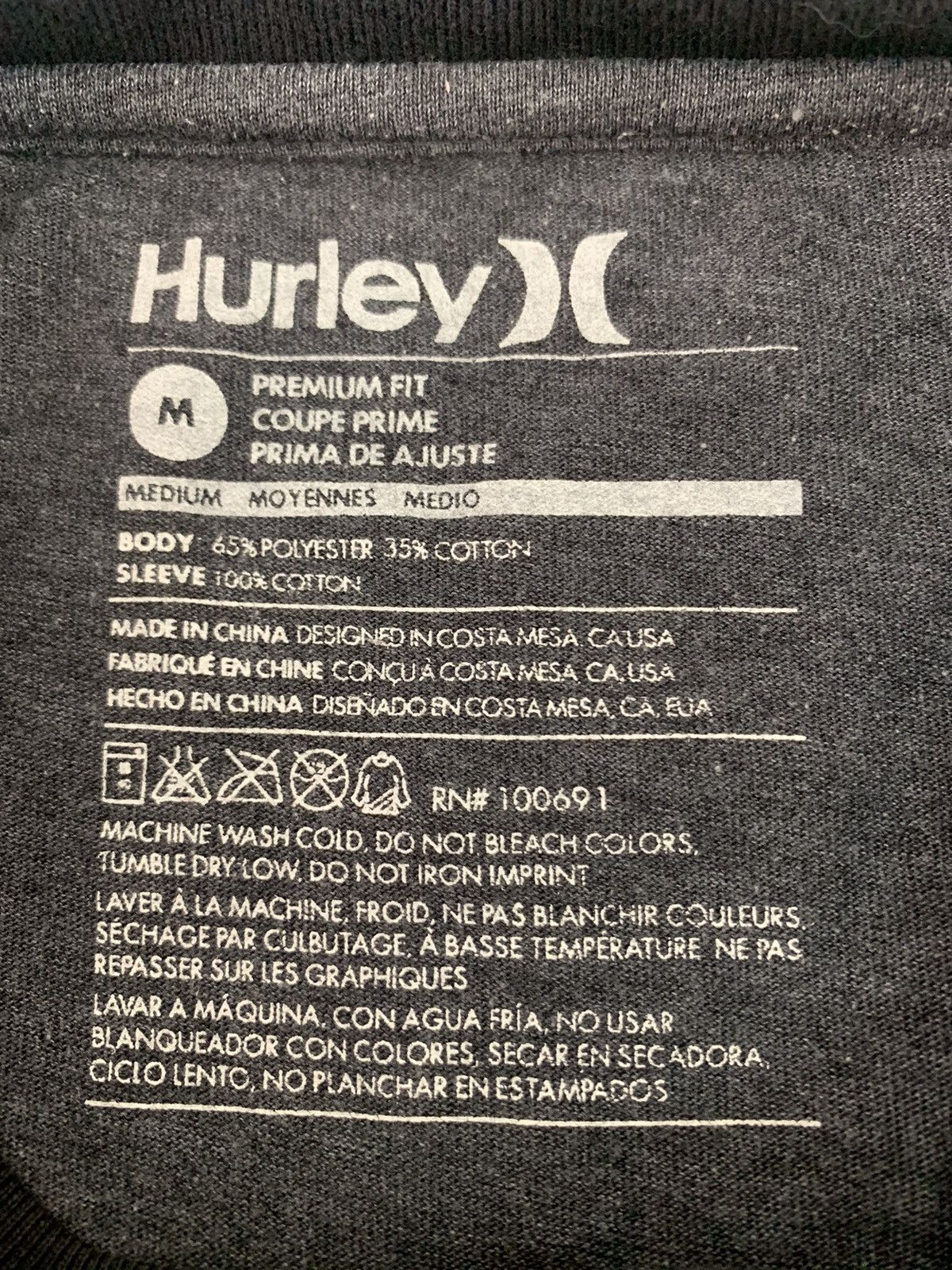 Hurley × Vintage Hurley Geisha Edition Big Print Rare Design Size US M / EU 48-50 / 2 - 6 Thumbnail