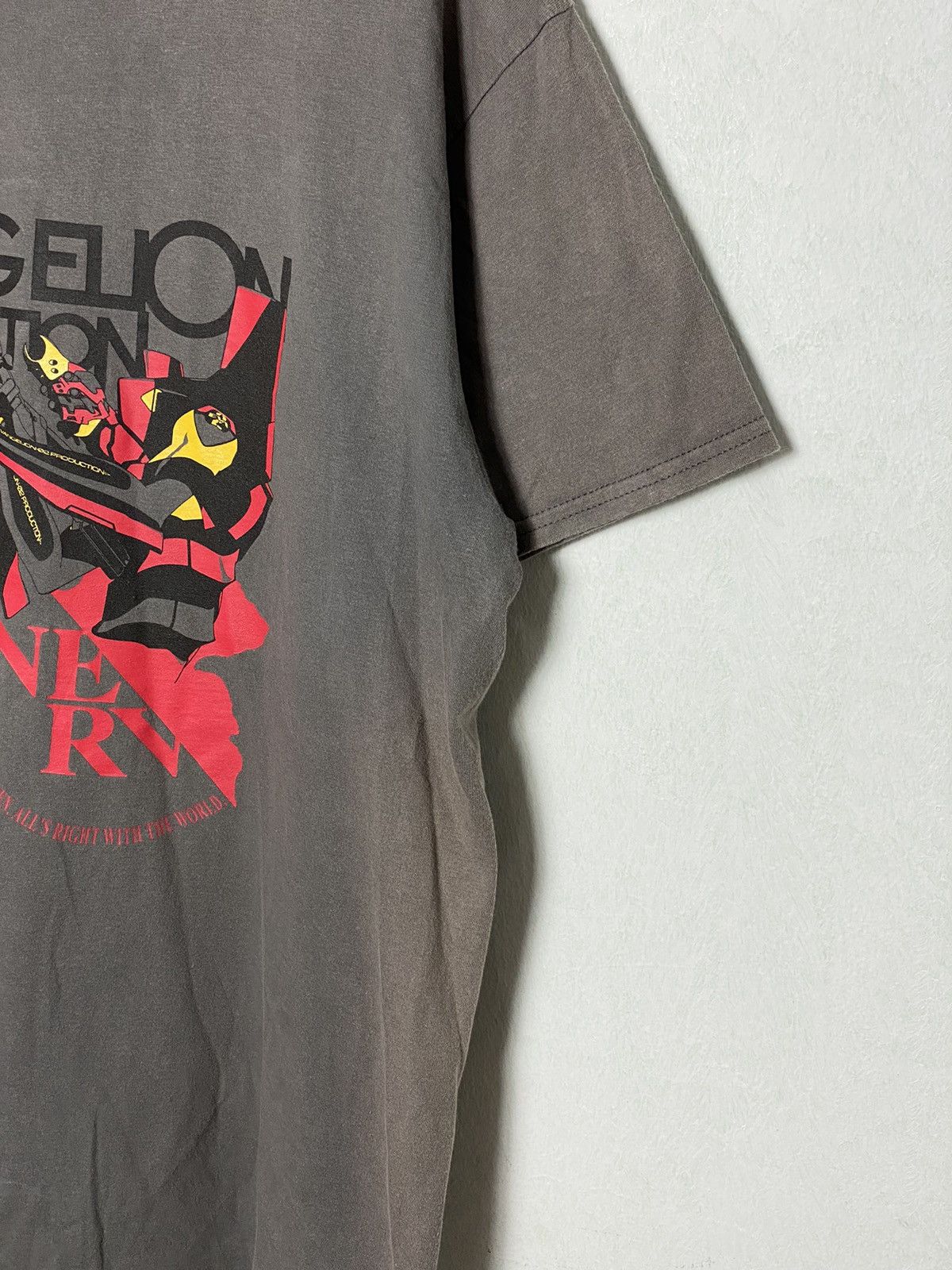 Cartoon Network Vintage Evangelion Nerv Tees / Anime Akira Tekken Naruto Size US XL / EU 56 / 4 - 7 Thumbnail