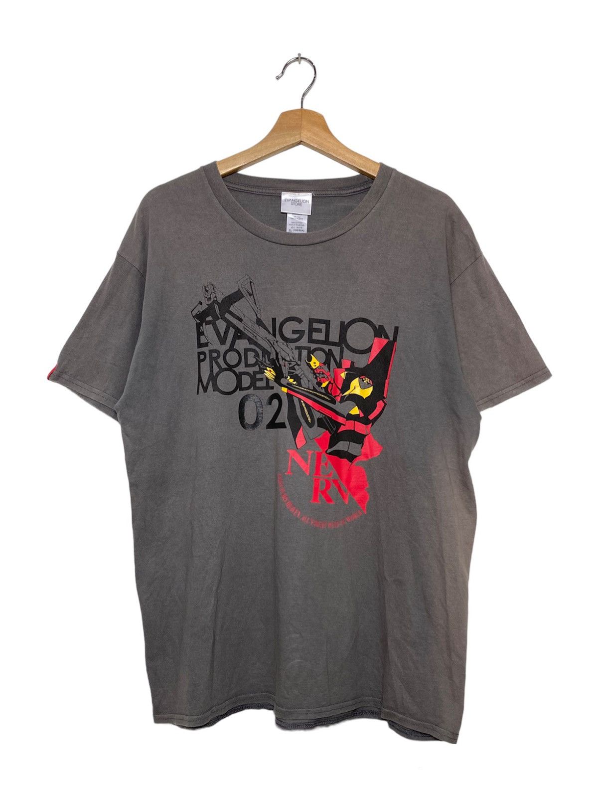 Cartoon Network Vintage Evangelion Nerv Tees / Anime Akira Tekken Naruto Size US XL / EU 56 / 4 - 1 Thumbnail