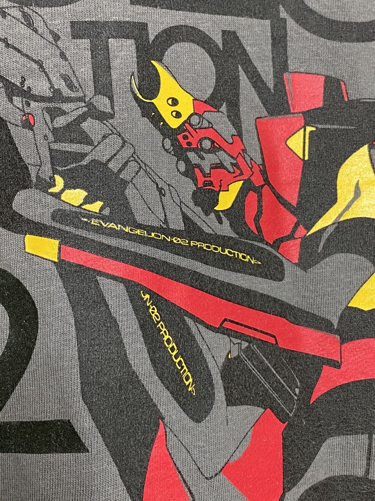 Cartoon Network Vintage Evangelion Nerv Tees / Anime Akira Tekken Naruto Size US XL / EU 56 / 4 - 6 Thumbnail