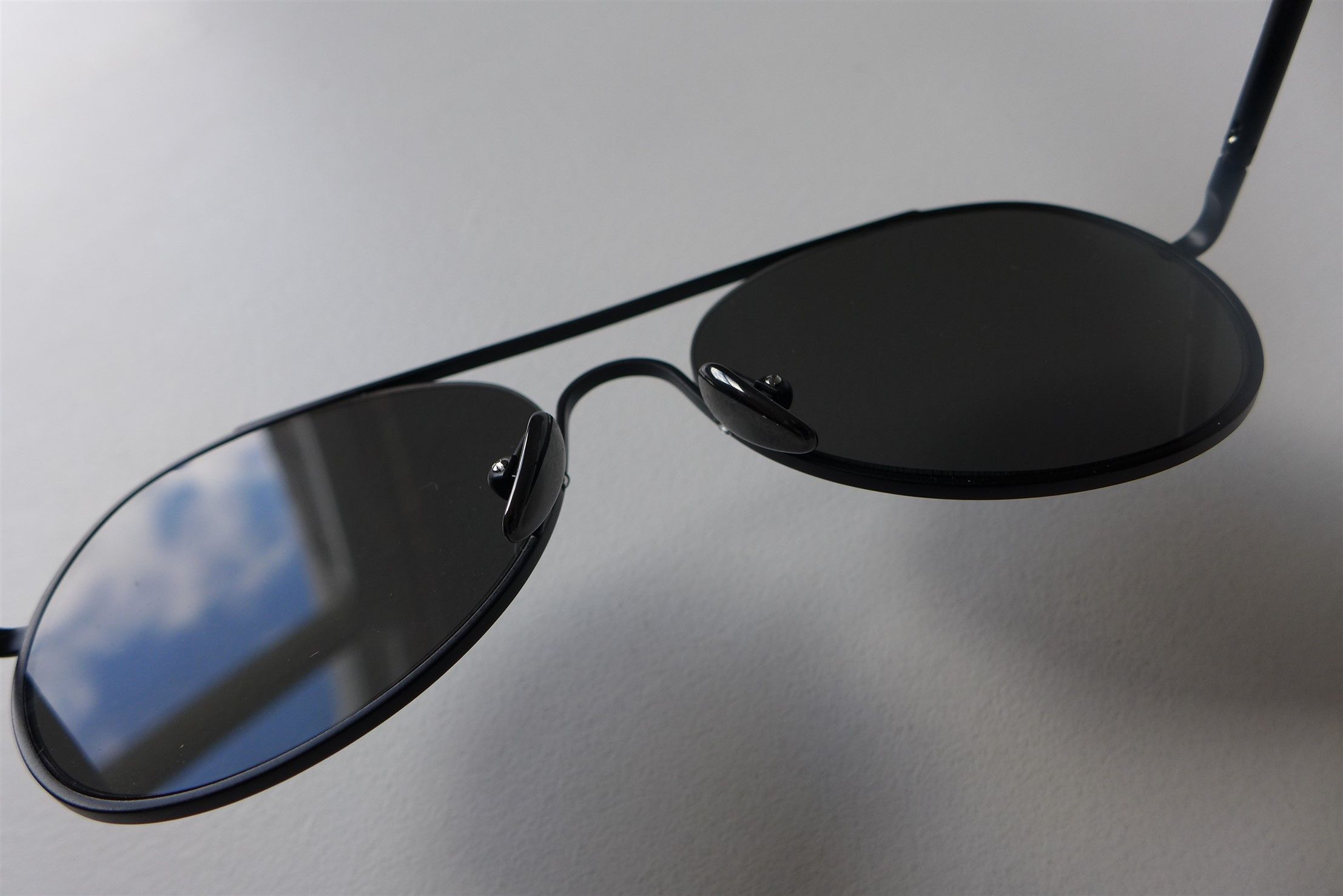 Acne Studios Acne Studios SS16 Spitfire Aviator Sunglasses - Black Size ONE SIZE - 13 Thumbnail
