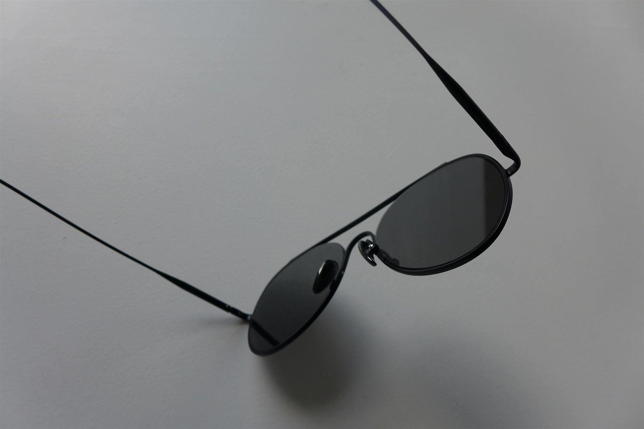 Acne Studios Acne Studios SS16 Spitfire Aviator Sunglasses - Black Size ONE SIZE - 12 Thumbnail