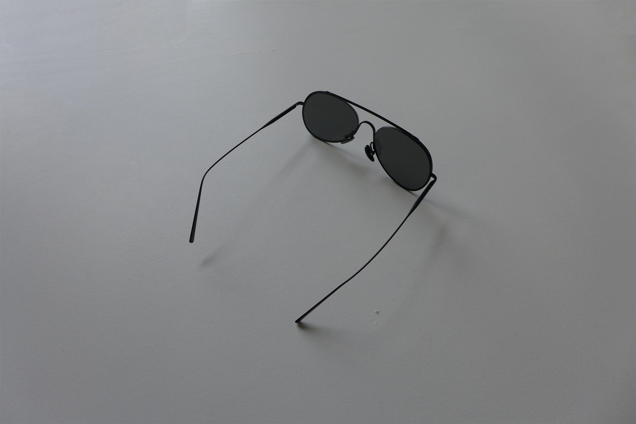 Acne Studios Acne Studios SS16 Spitfire Aviator Sunglasses - Black Size ONE SIZE - 6 Thumbnail
