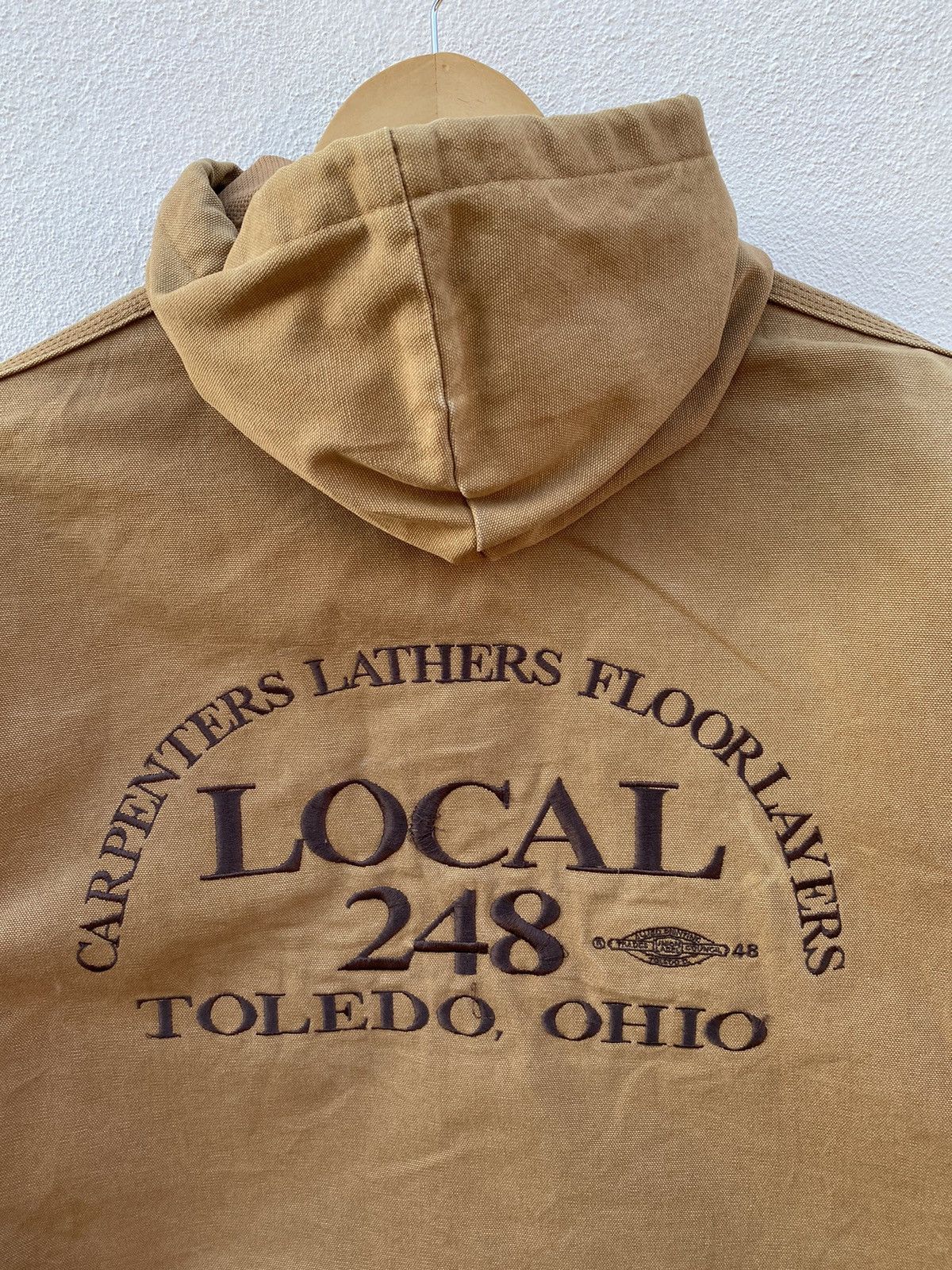 Carhartt Vintage Carhartt Detroit hoodie canvas jacket Size US L / EU 52-54 / 3 - 11 Thumbnail