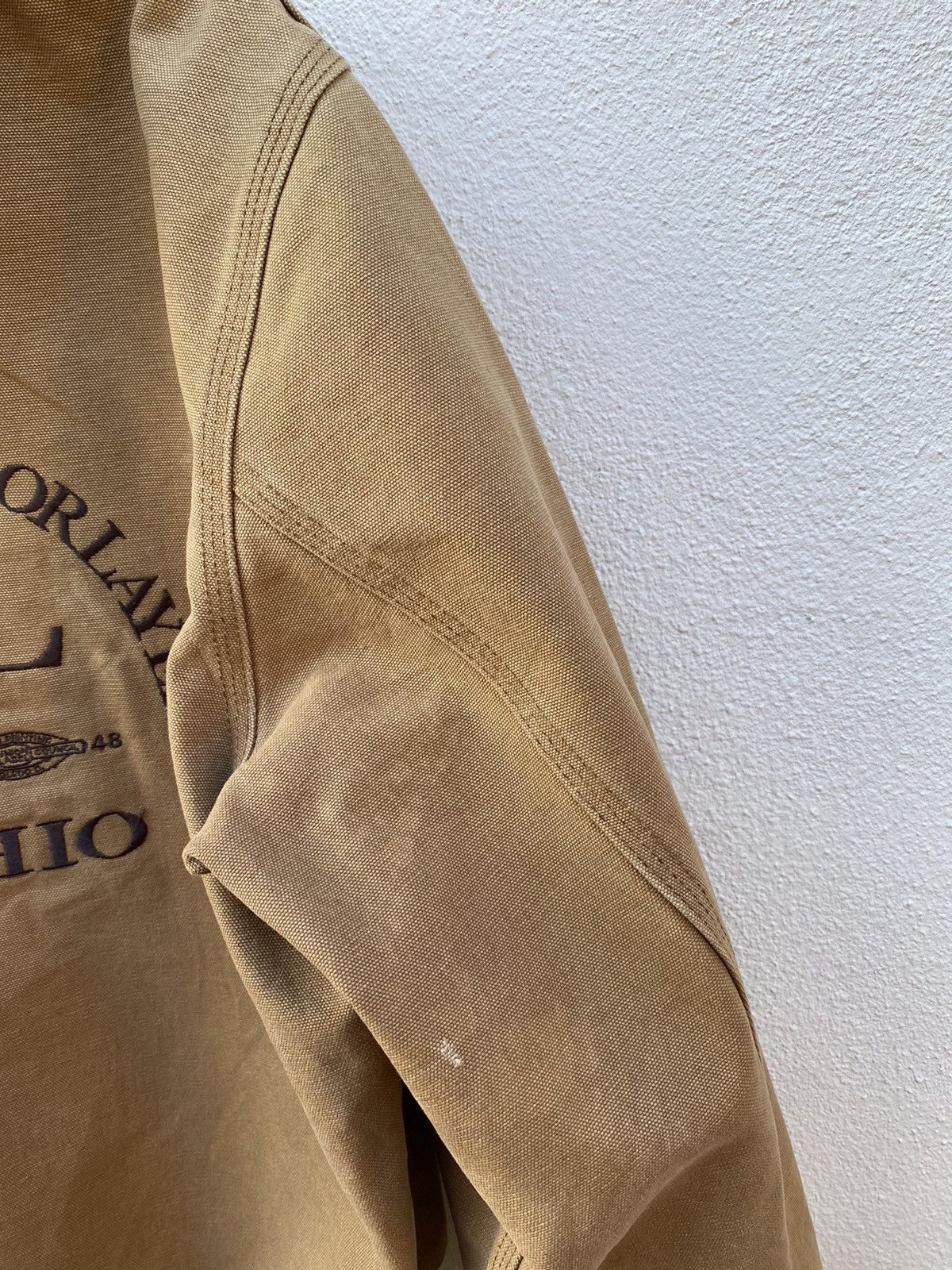 Carhartt Vintage Carhartt Detroit hoodie canvas jacket Size US L / EU 52-54 / 3 - 12 Thumbnail