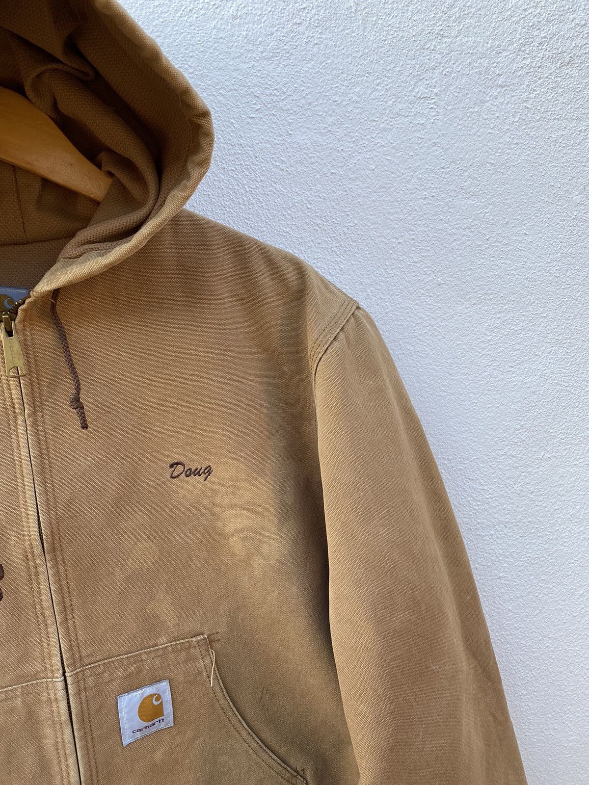 Carhartt Vintage Carhartt Detroit hoodie canvas jacket Size US L / EU 52-54 / 3 - 4 Thumbnail