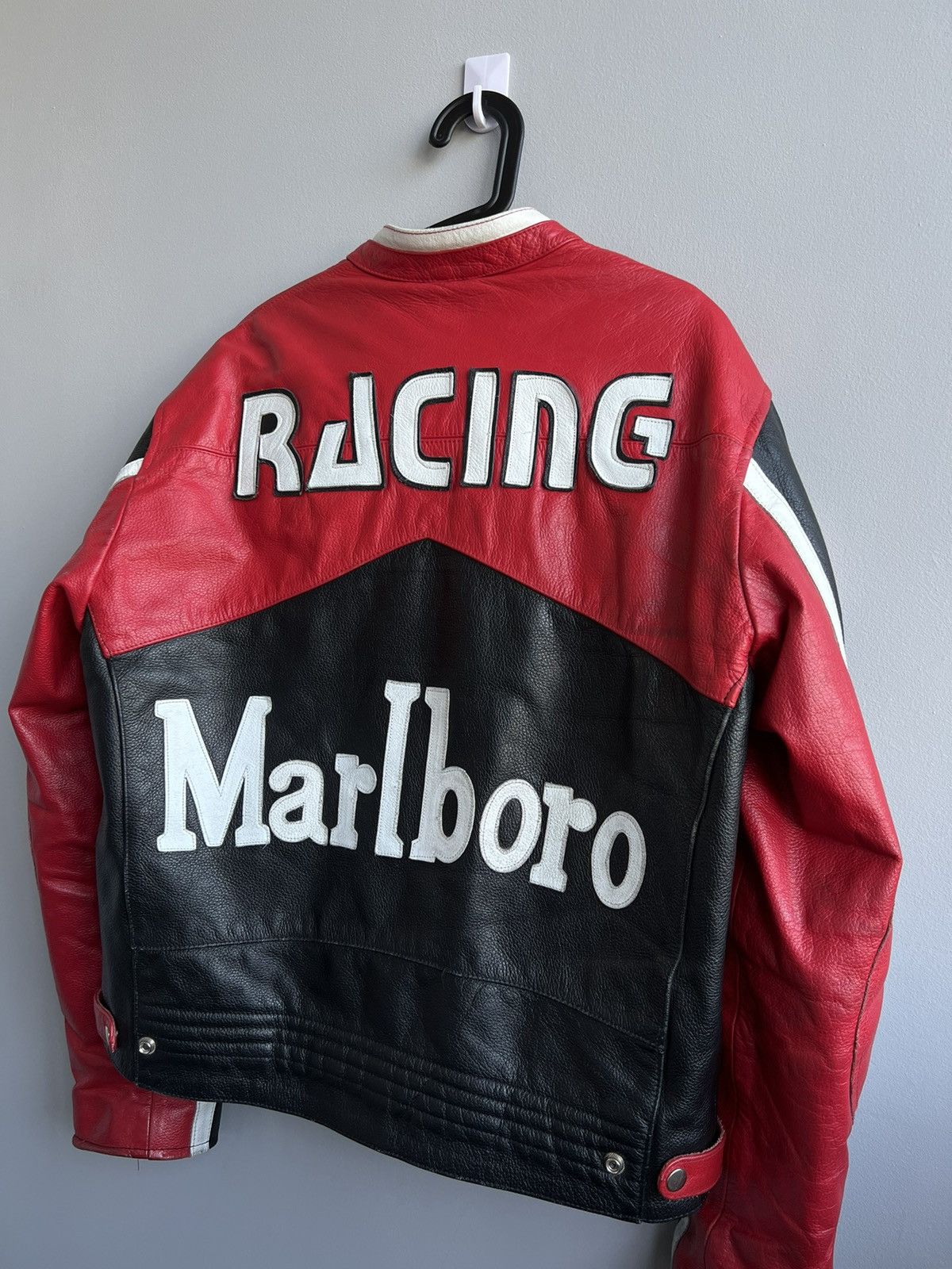Marlboro × Vintage Marlboro vintage leather jacket RARE 90s Size US M / EU 48-50 / 2 - 11 Thumbnail