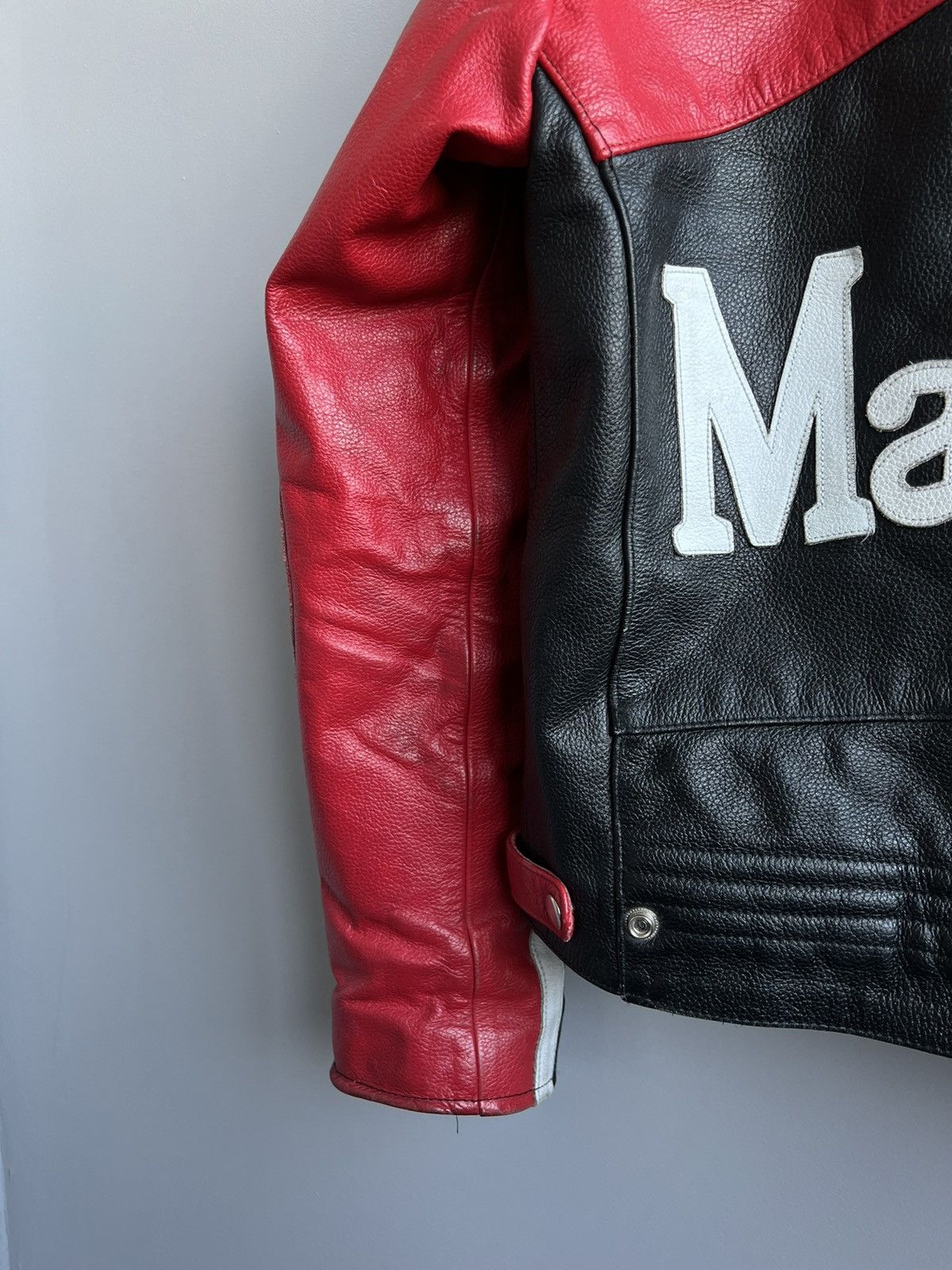 Marlboro × Vintage Marlboro vintage leather jacket RARE 90s Size US M / EU 48-50 / 2 - 12 Thumbnail