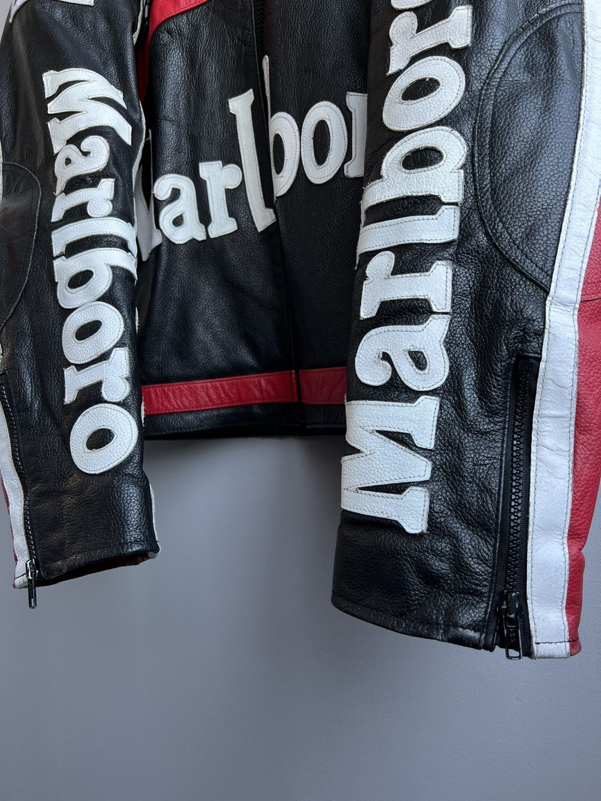 Marlboro × Vintage Marlboro vintage leather jacket RARE 90s Size US M / EU 48-50 / 2 - 8 Thumbnail