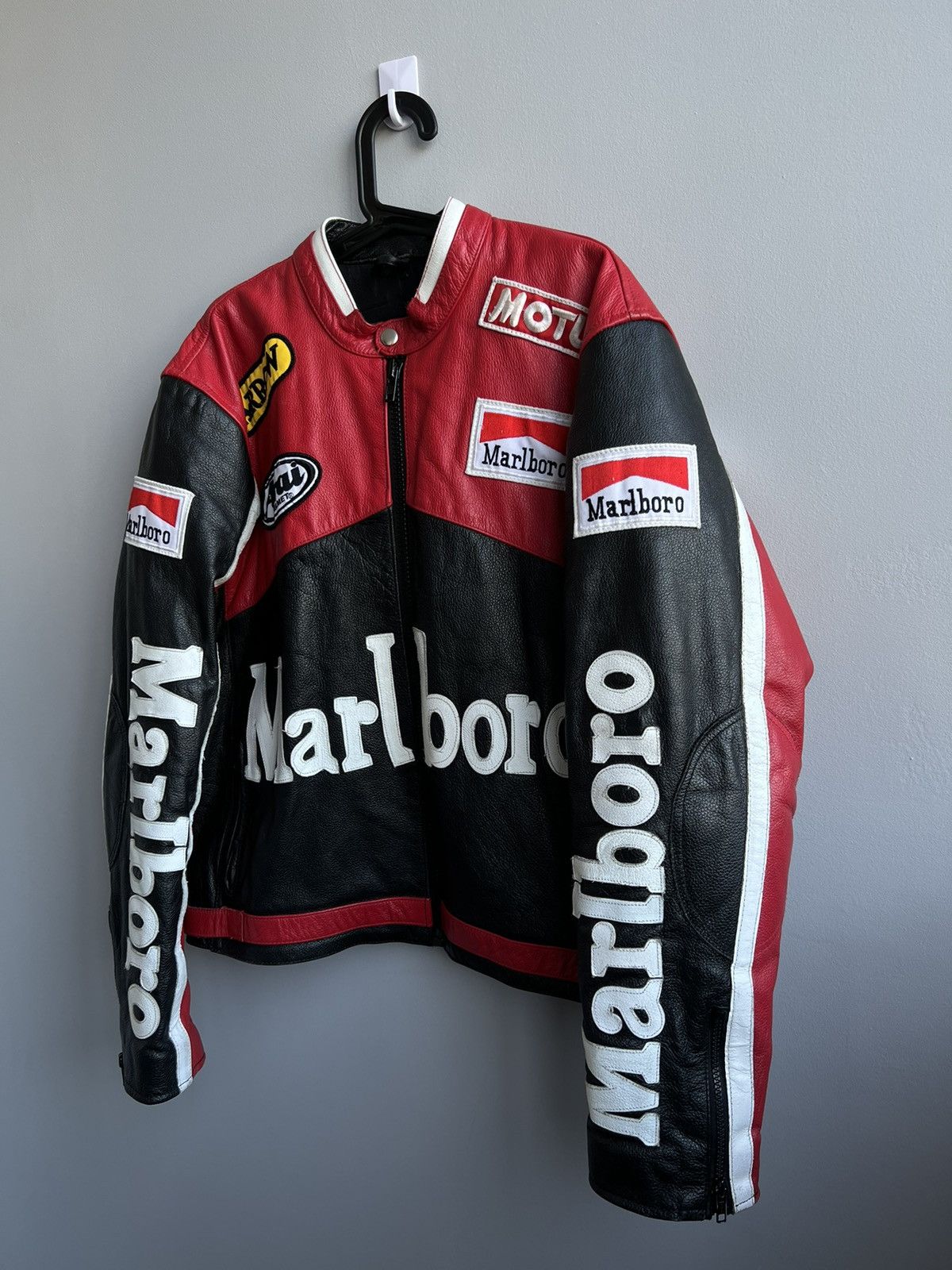 Marlboro × Vintage Marlboro vintage leather jacket RARE 90s Size US M / EU 48-50 / 2 - 5 Thumbnail