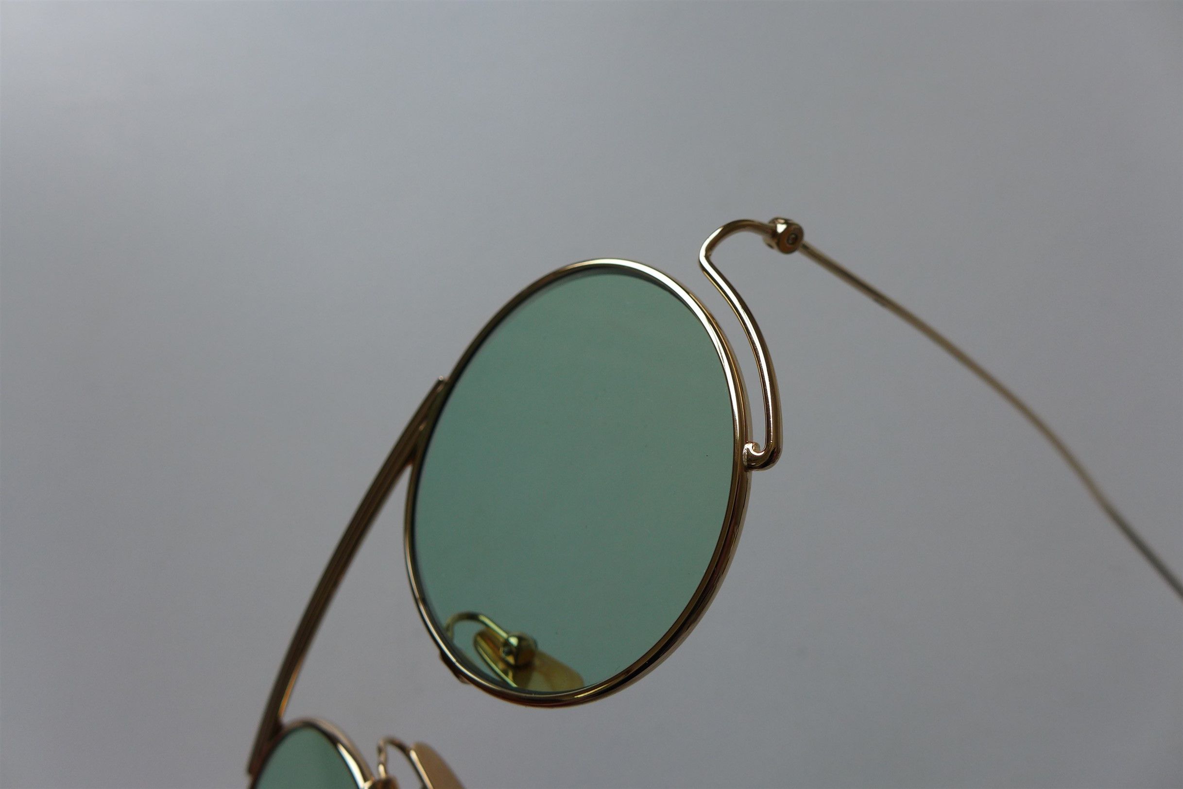 Thom Browne Thom Browne TBS111 Sunglasses - Gold / Mint Size ONE SIZE - 10 Thumbnail