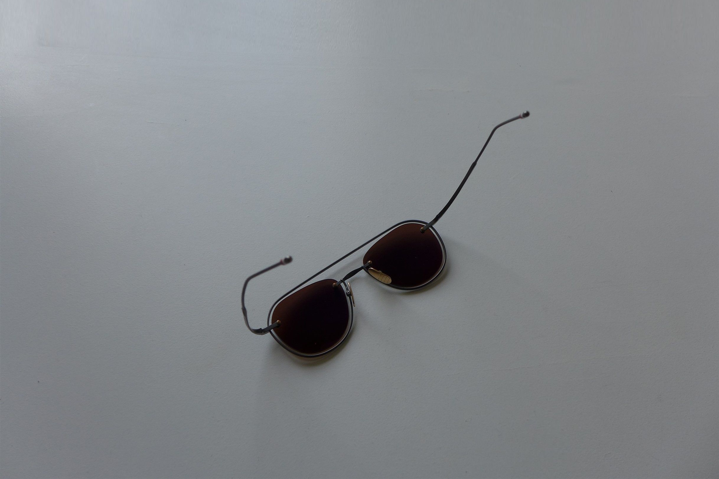 Thom Browne Thom Browne TBS112 Aviator Sunglasses - Black Iron. Size ONE SIZE - 12 Thumbnail