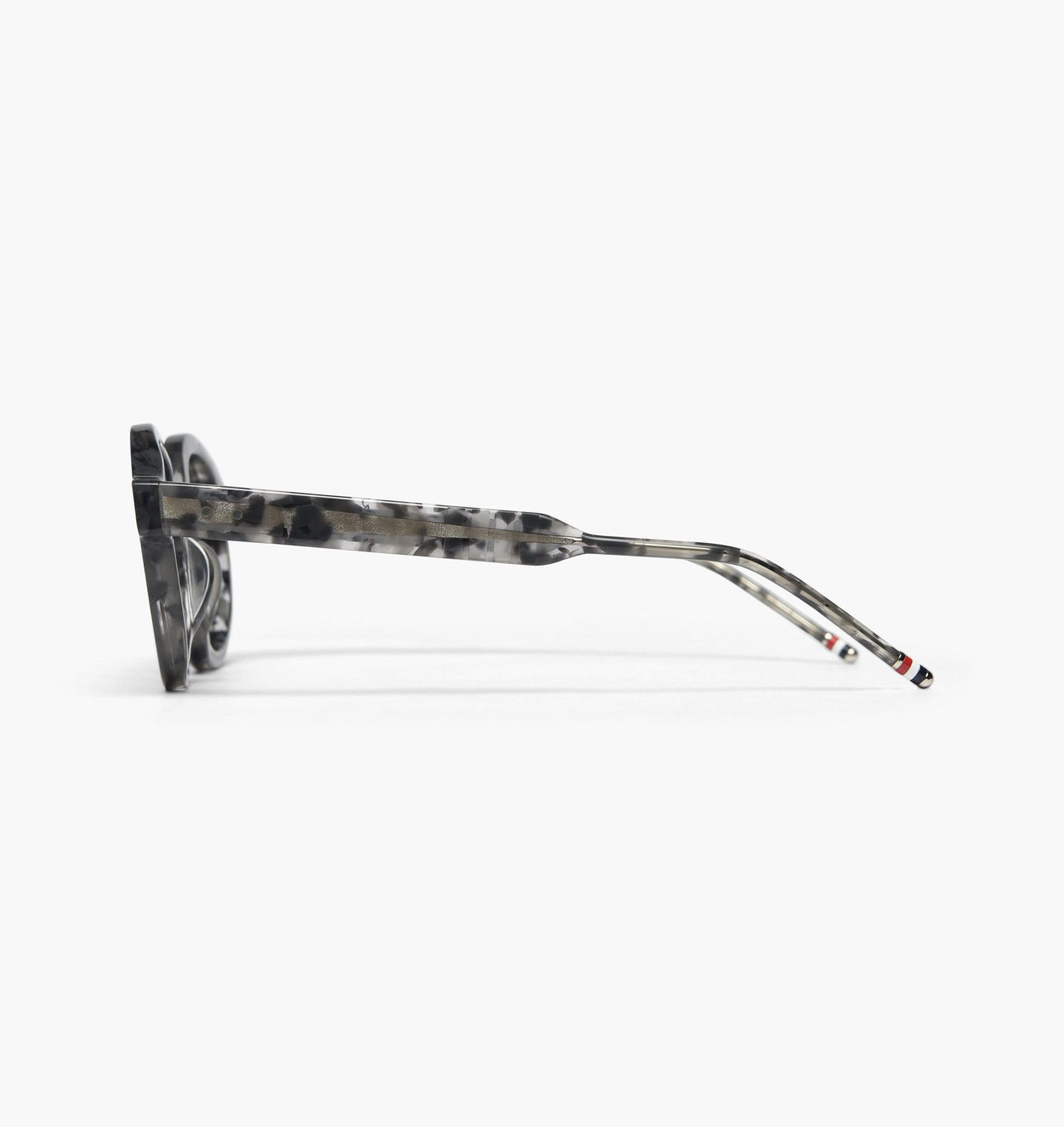 Thom Browne Thom Browne TB411 Sunglasses - Grey Tortoise Acetate Size ONE SIZE - 3 Thumbnail