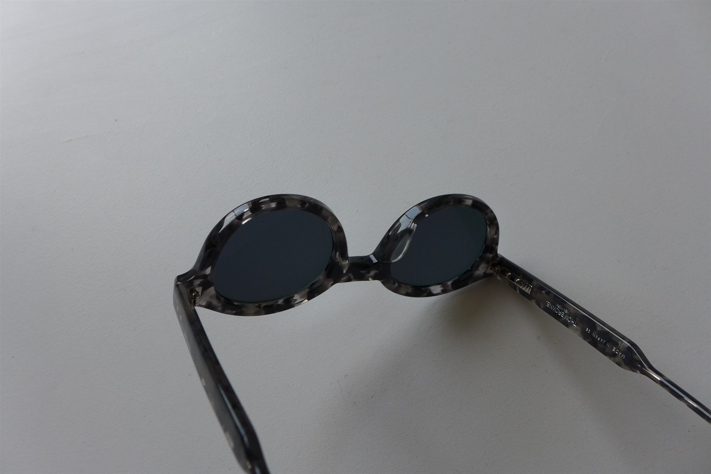 Thom Browne Thom Browne TB411 Sunglasses - Grey Tortoise Acetate Size ONE SIZE - 14 Thumbnail