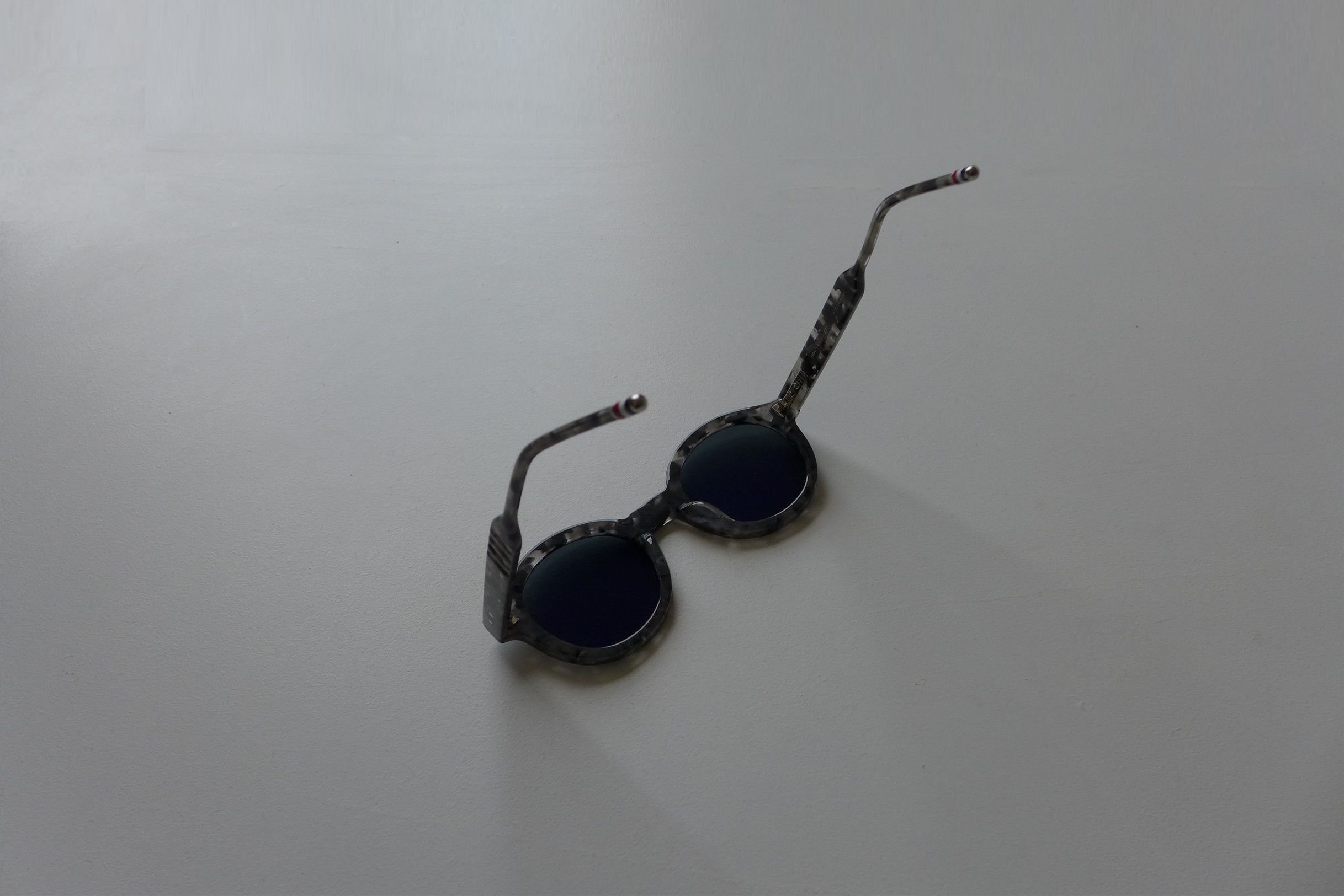 Thom Browne Thom Browne TB411 Sunglasses - Grey Tortoise Acetate Size ONE SIZE - 12 Thumbnail