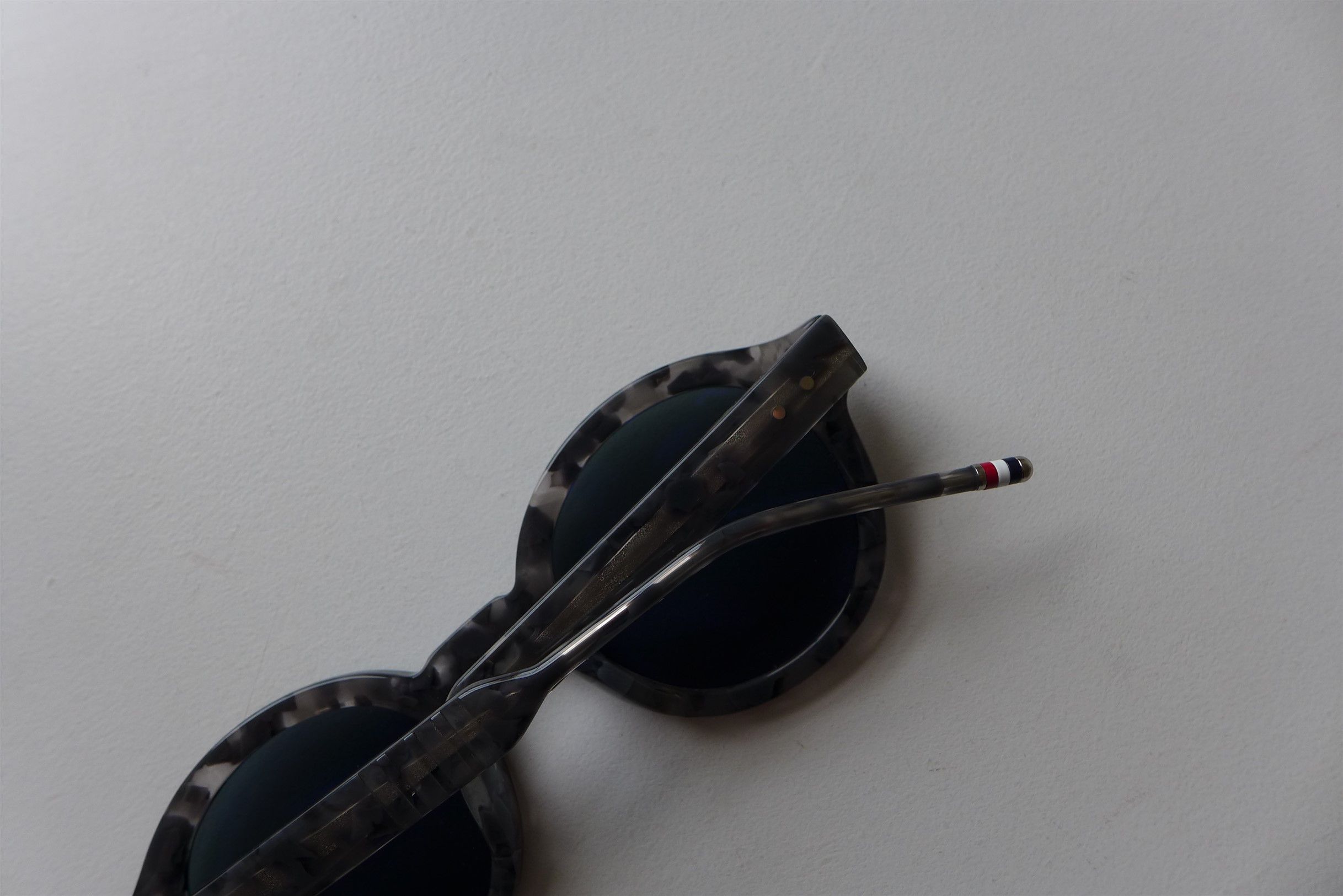 Thom Browne Thom Browne TB411 Sunglasses - Grey Tortoise Acetate Size ONE SIZE - 10 Thumbnail