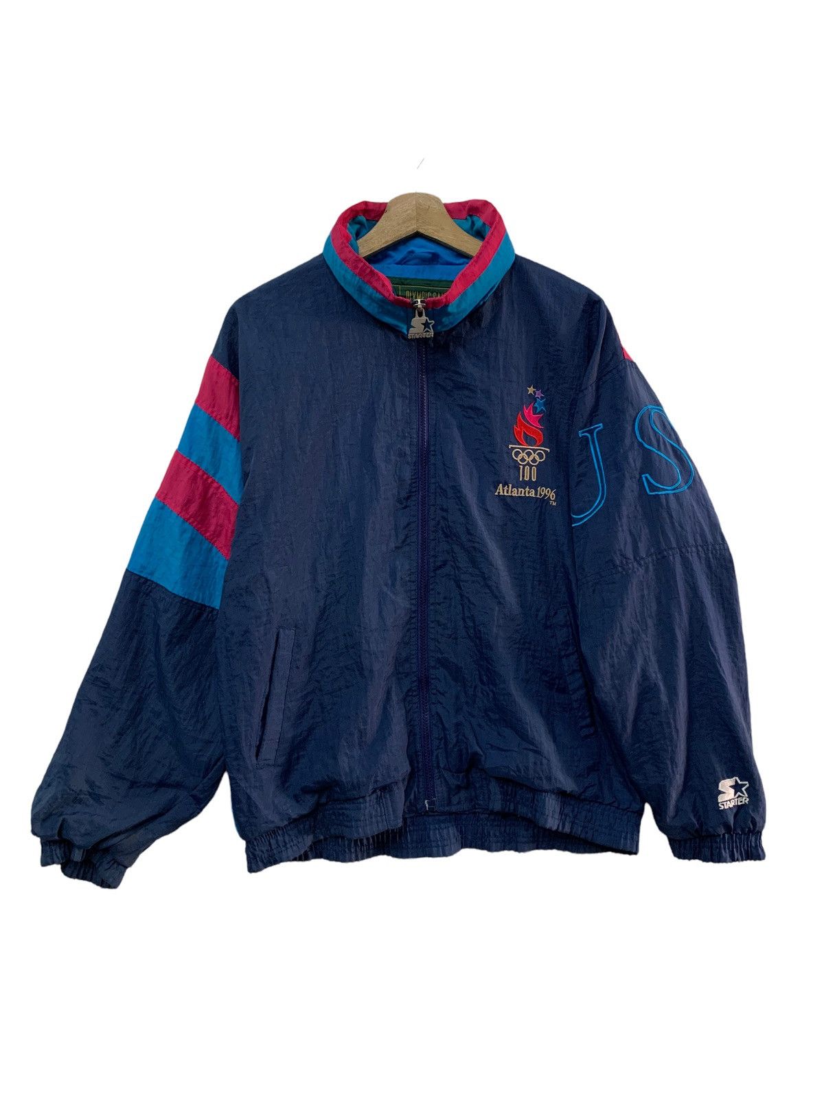 Starter 🔥RARE STARTER VTG USA OLYMPIC 1996 ATLANTA Size US M / EU 48-50 / 2 - 5 Thumbnail