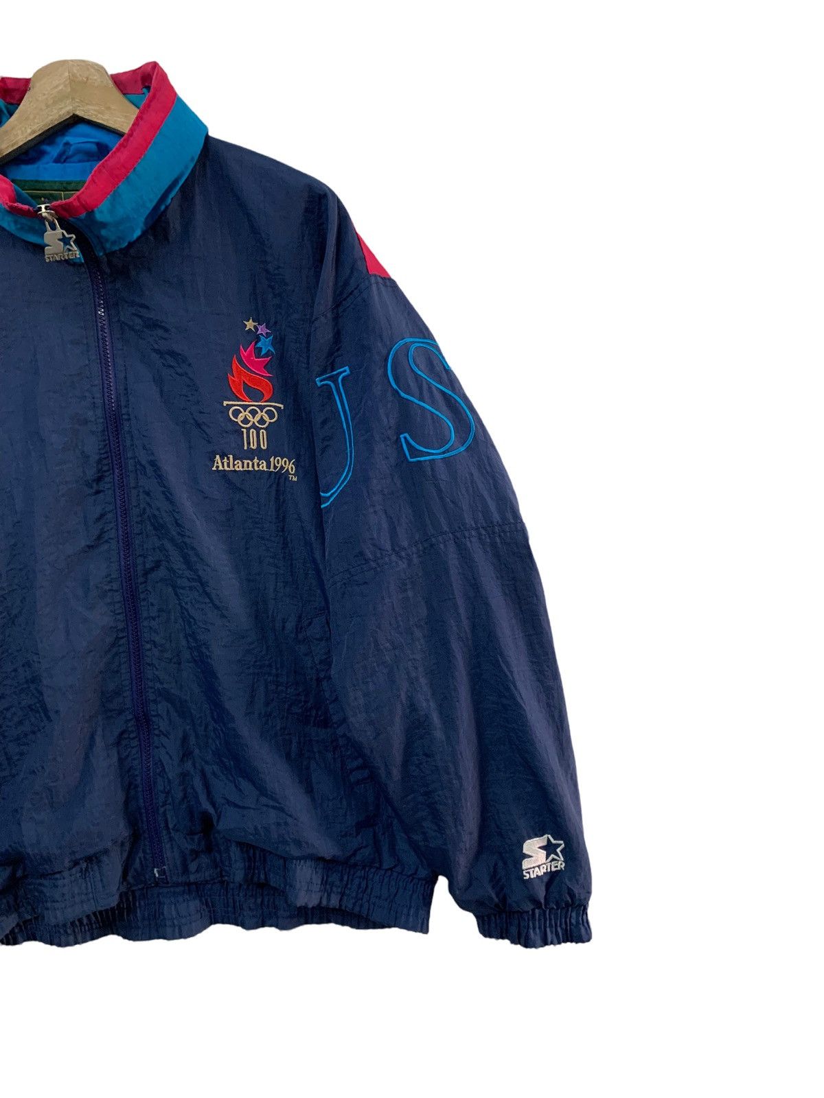 Starter 🔥RARE STARTER VTG USA OLYMPIC 1996 ATLANTA Size US M / EU 48-50 / 2 - 7 Thumbnail