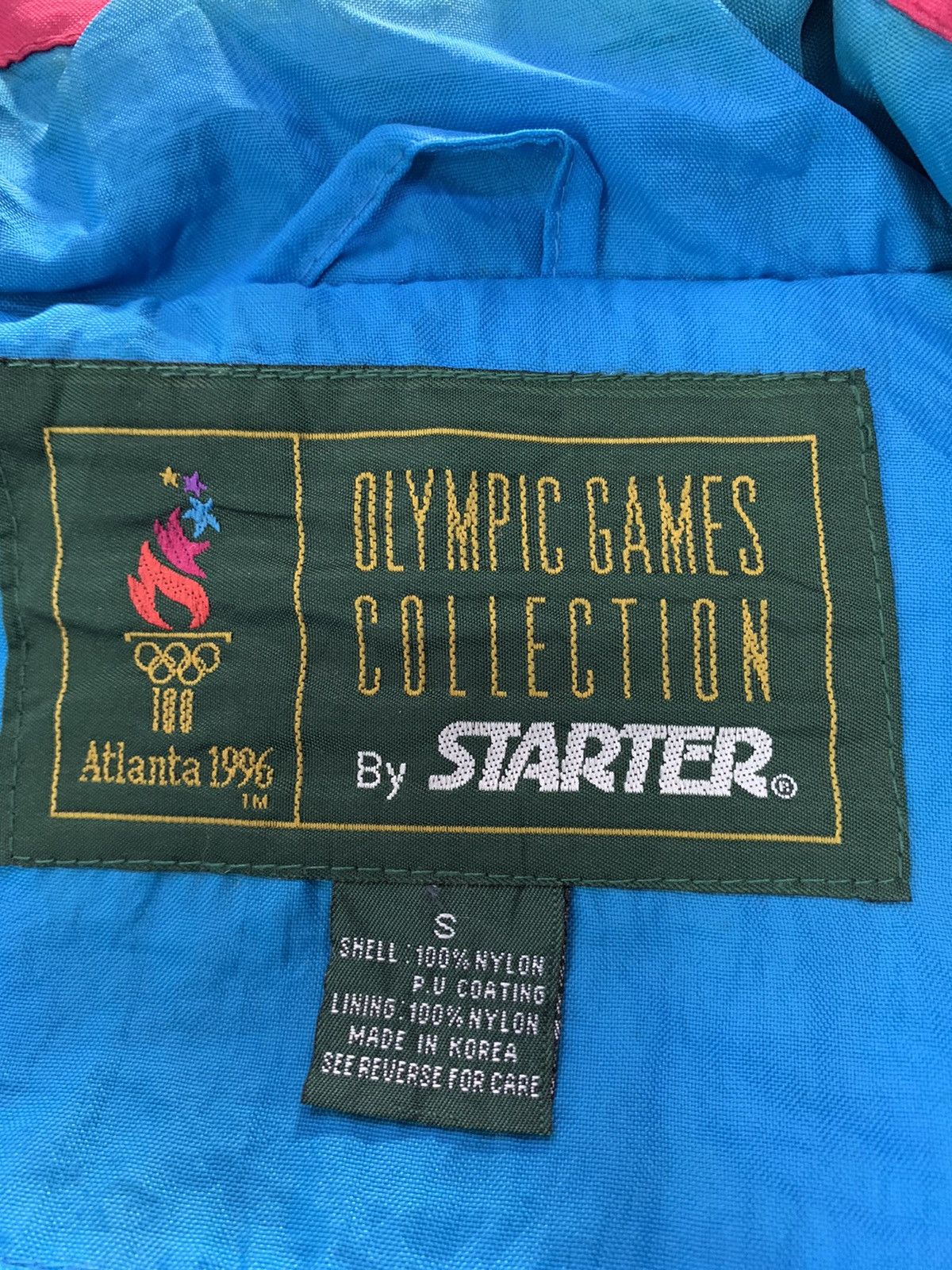 Starter 🔥RARE STARTER VTG USA OLYMPIC 1996 ATLANTA Size US M / EU 48-50 / 2 - 9 Thumbnail