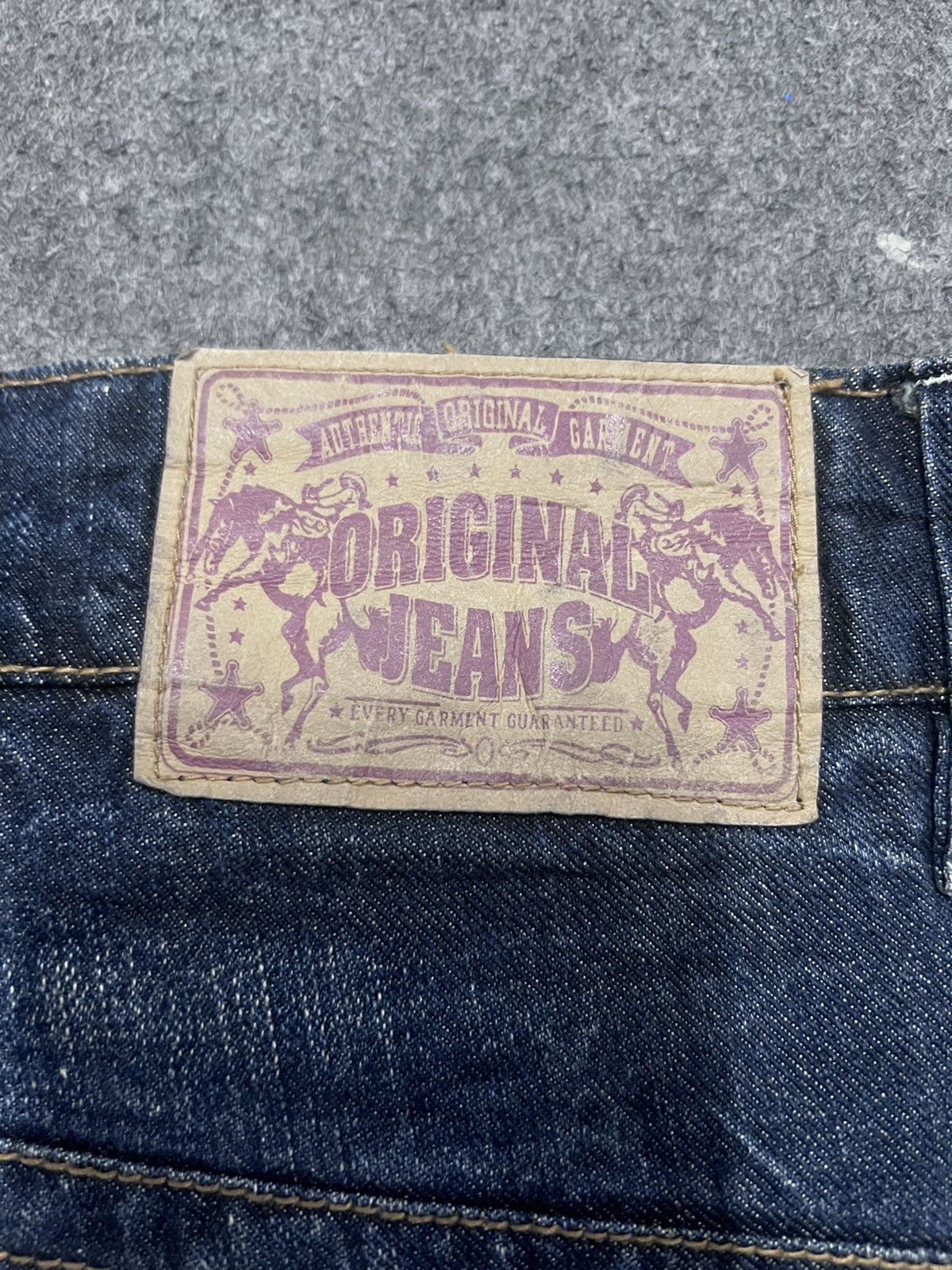 Japanese Brand × Vintage FLARED💥THRASHED DISTRESSED DENIM PANT Size US 34 / EU 50 - 7 Thumbnail