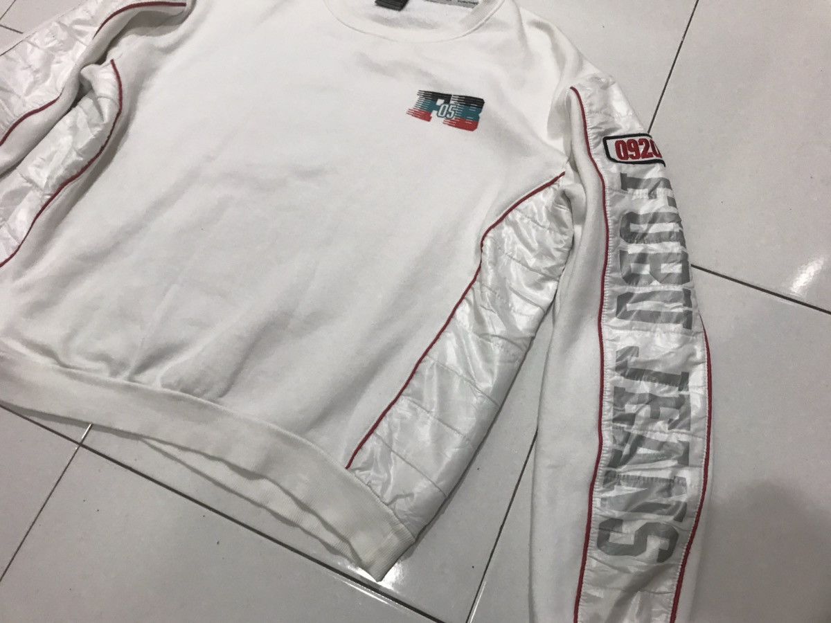 Fubu VTG Fubu Jeans FB05 Off White Sweatshirts Size US XL / EU 56 / 4 - 2 Thumbnail
