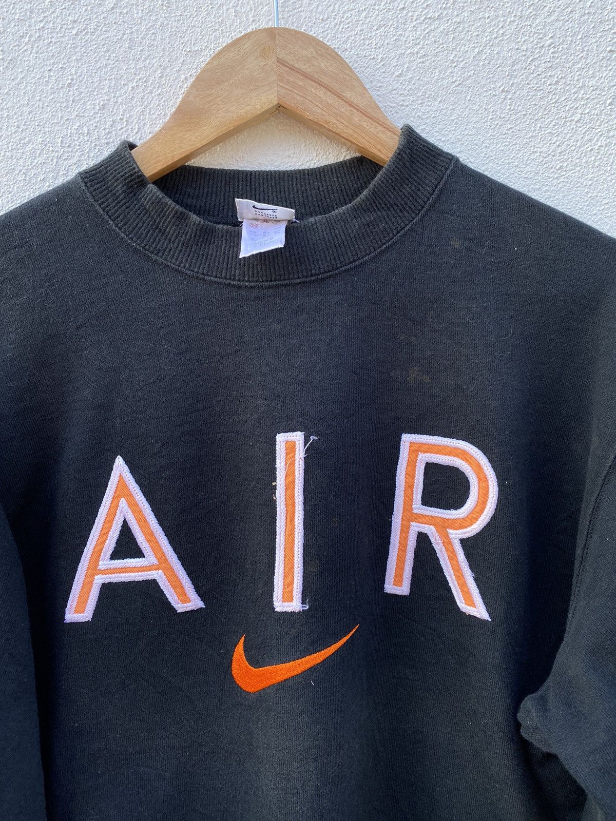 Nike Vintage Nike Air Big logo sweatshirt Size US L / EU 52-54 / 3 - 7 Thumbnail