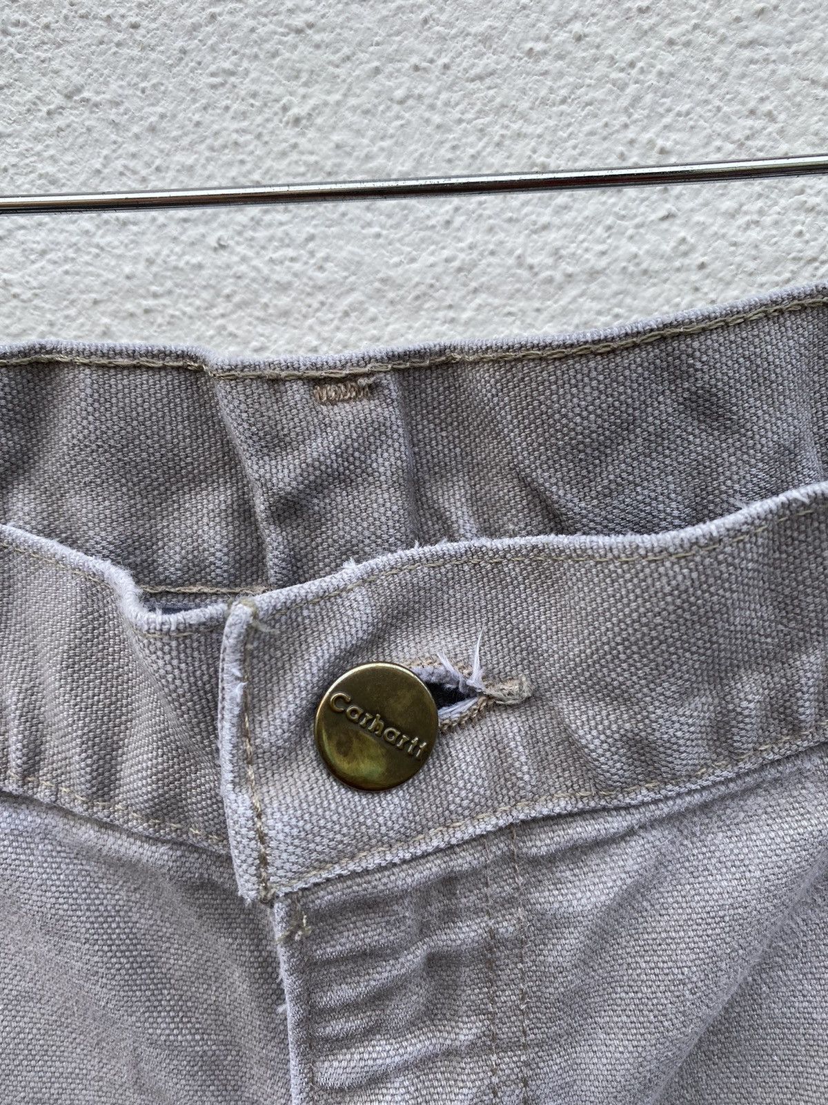 Carhartt Vintage Carhartt Dungaree canvas cargo trousers pants sz 33 Size US 33 - 3 Thumbnail