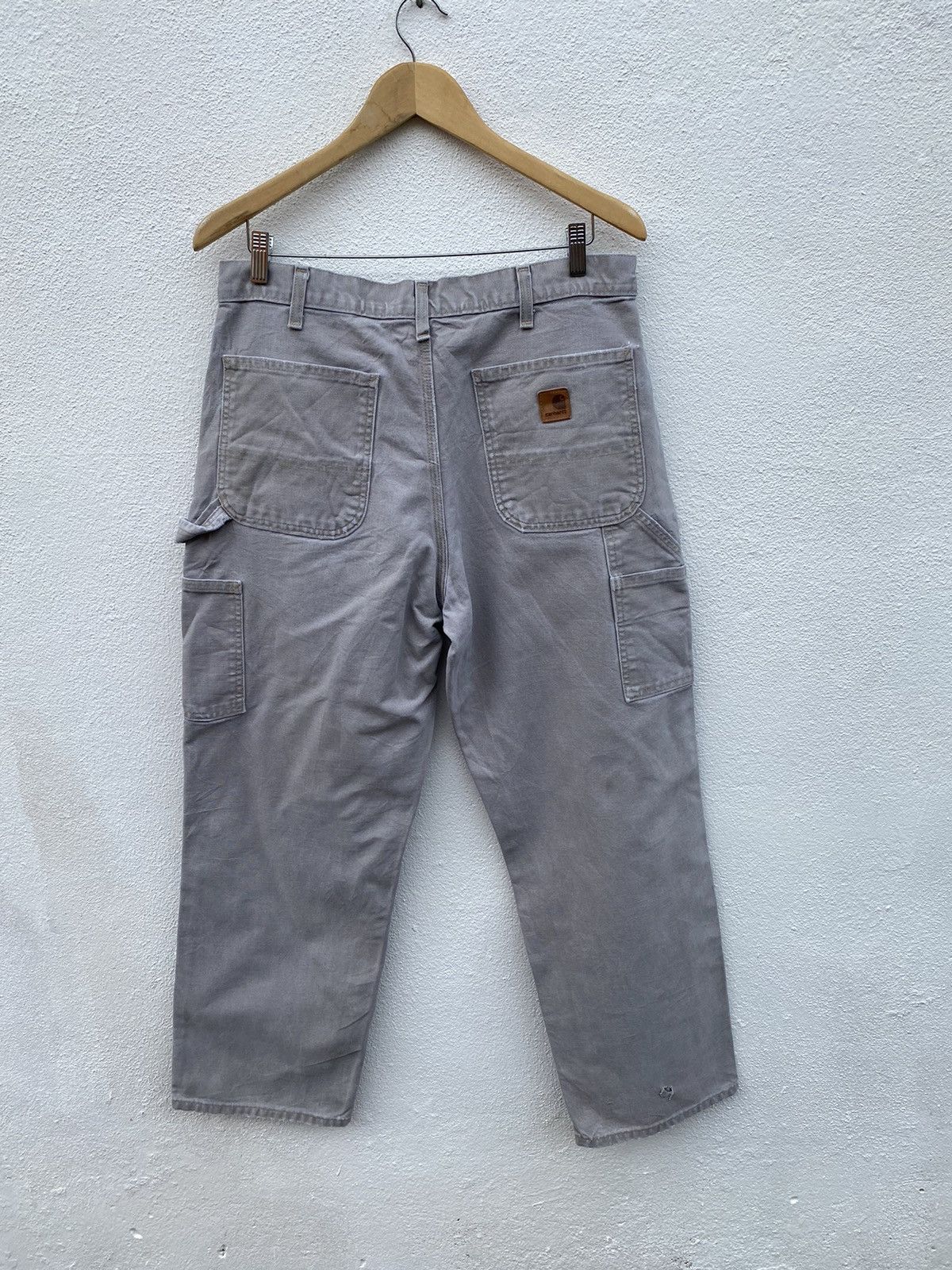 Carhartt Vintage Carhartt Dungaree canvas cargo trousers pants sz 33 Size US 33 - 1 Thumbnail