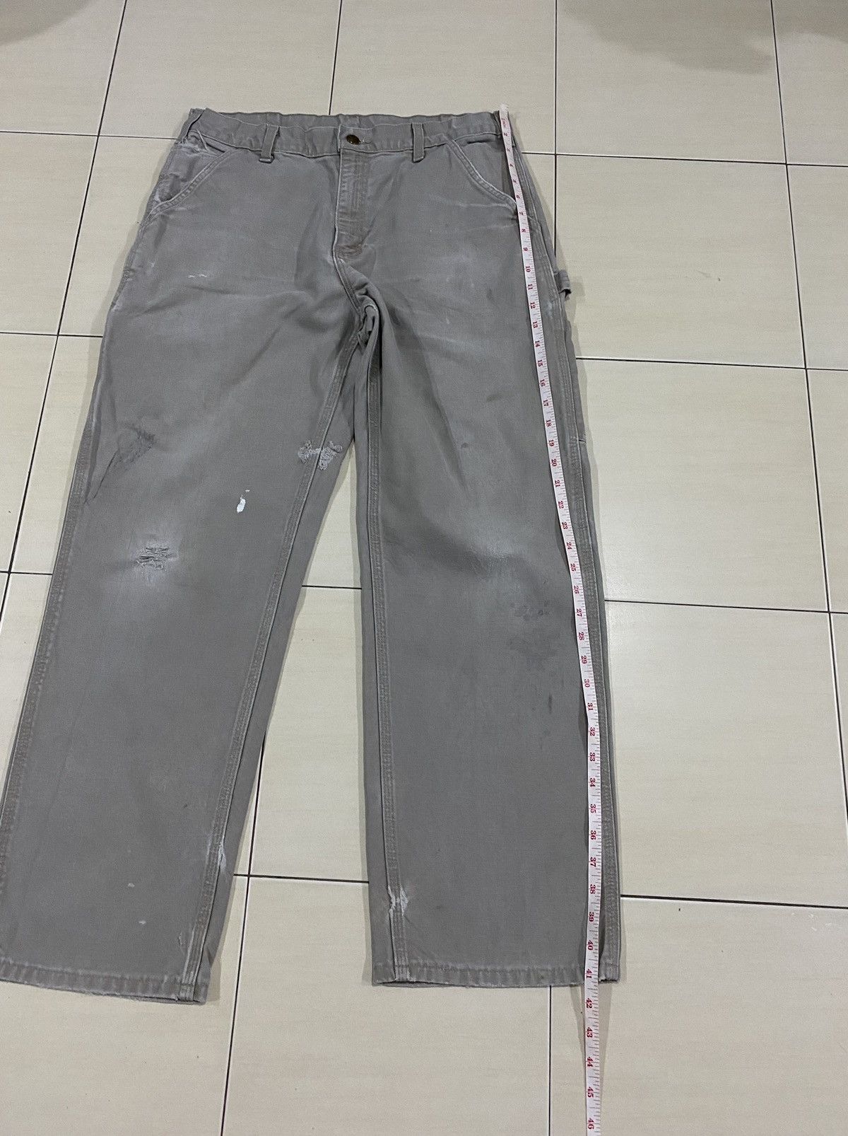 Carhartt Vintage Carhartt Dungaree canvas cargo trousers pants sz 33 Size US 33 - 15 Thumbnail