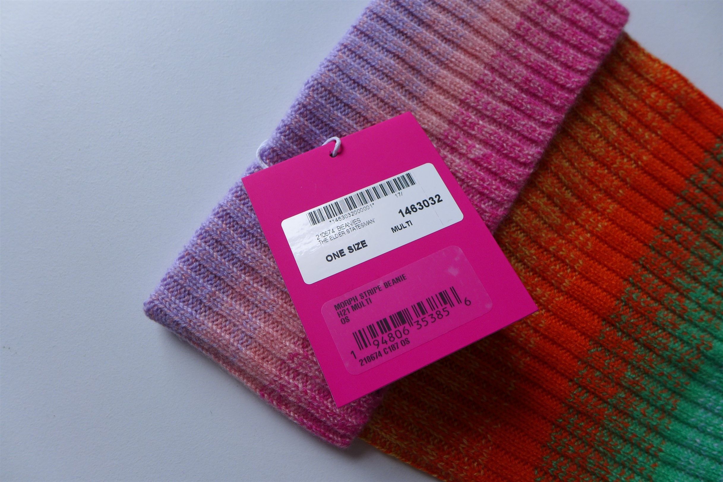 The Elder Statesman The Elder Statesman Morphed Cashmere Beanie Size ONE SIZE - 7 Thumbnail