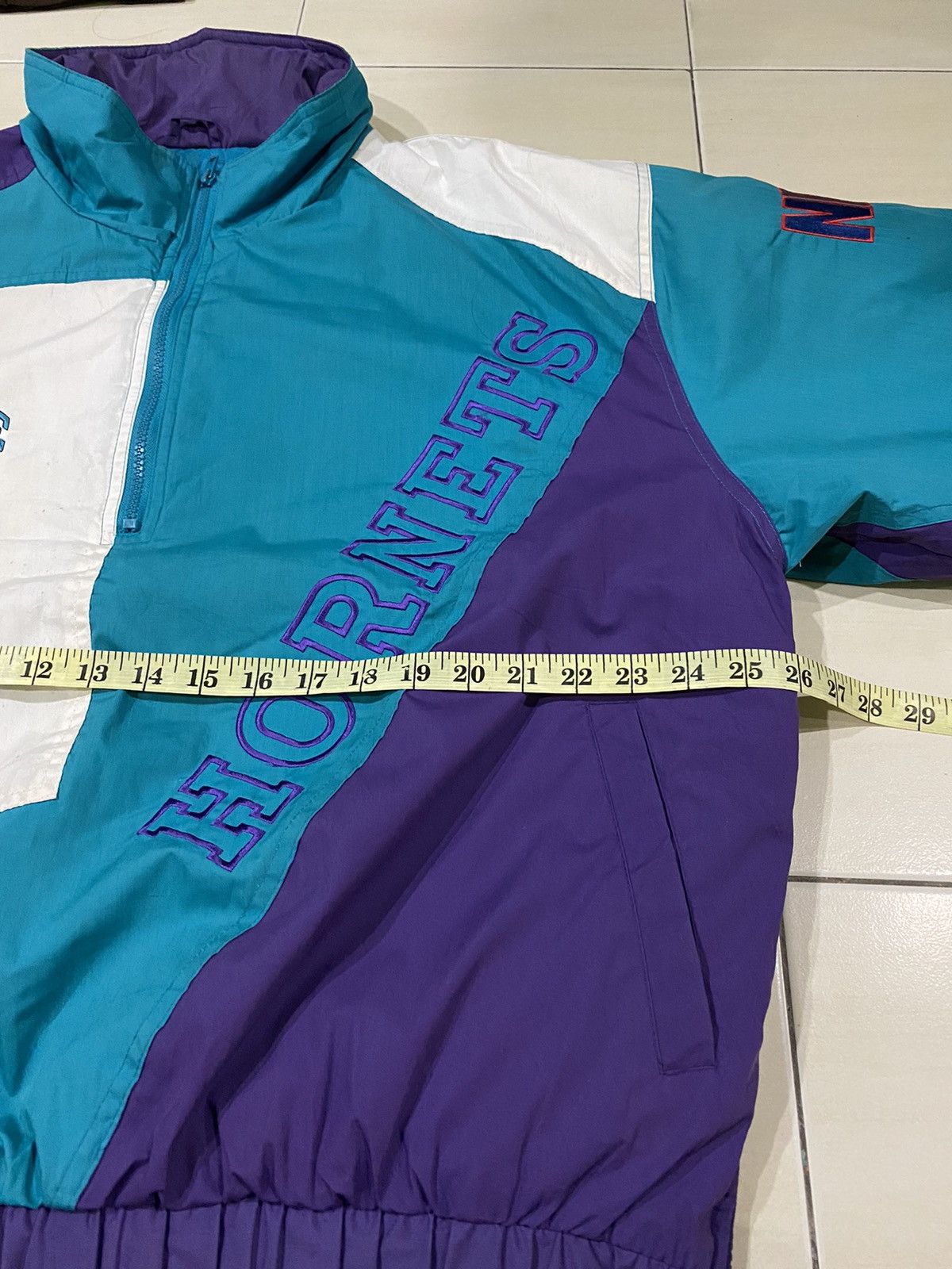NBA × Pro Player × Vintage Rare Vintage Charlotte Hornets NBA Pro player jacket Size US L / EU 52-54 / 3 - 24 Thumbnail