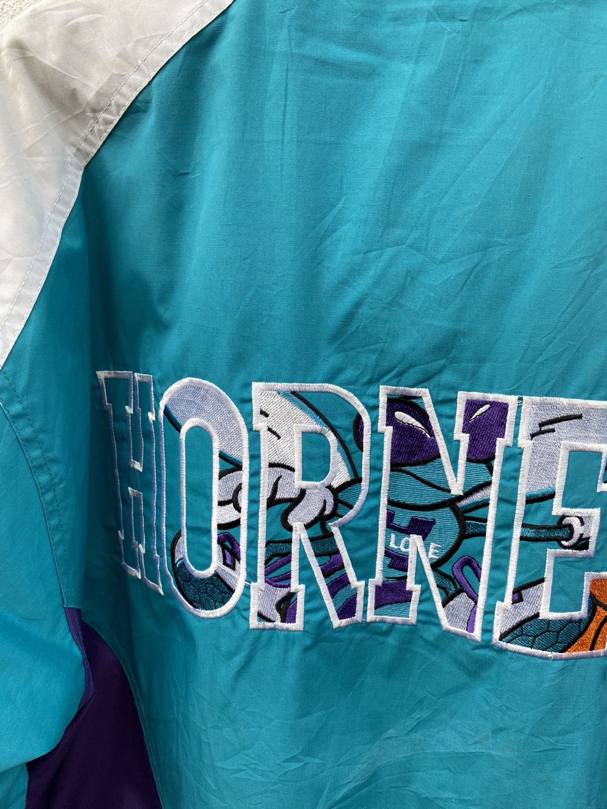 NBA × Pro Player × Vintage Rare Vintage Charlotte Hornets NBA Pro player jacket Size US L / EU 52-54 / 3 - 17 Thumbnail