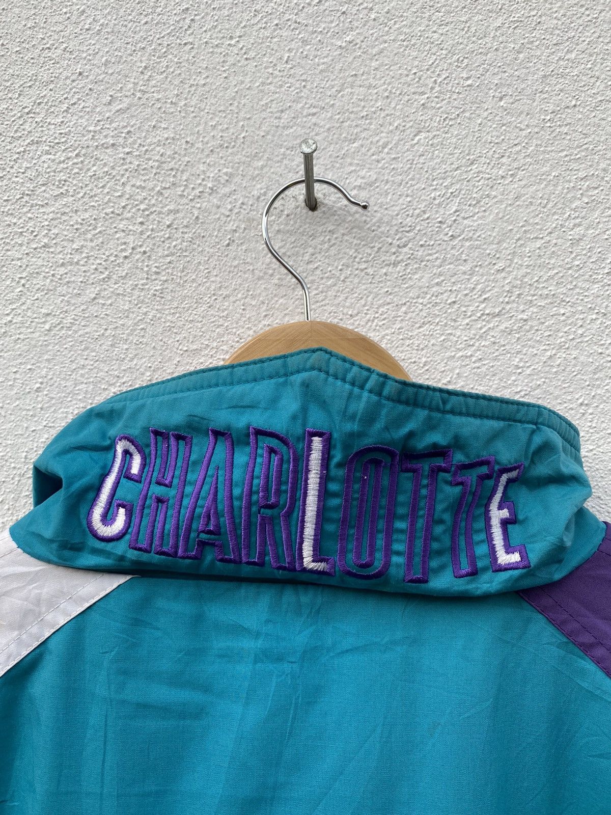 NBA × Pro Player × Vintage Rare Vintage Charlotte Hornets NBA Pro player jacket Size US L / EU 52-54 / 3 - 16 Thumbnail