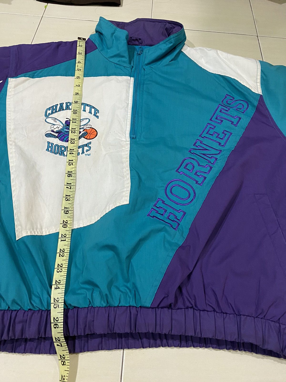 NBA × Pro Player × Vintage Rare Vintage Charlotte Hornets NBA Pro player jacket Size US L / EU 52-54 / 3 - 23 Thumbnail