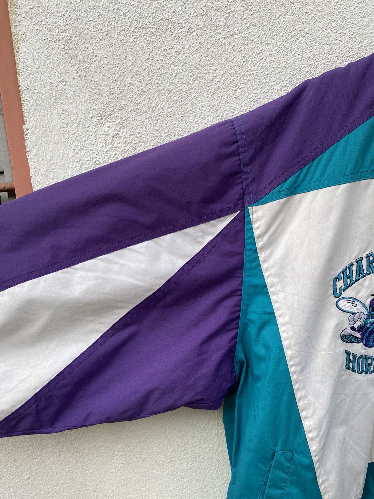 NBA × Pro Player × Vintage Rare Vintage Charlotte Hornets NBA Pro player jacket Size US L / EU 52-54 / 3 - 13 Thumbnail