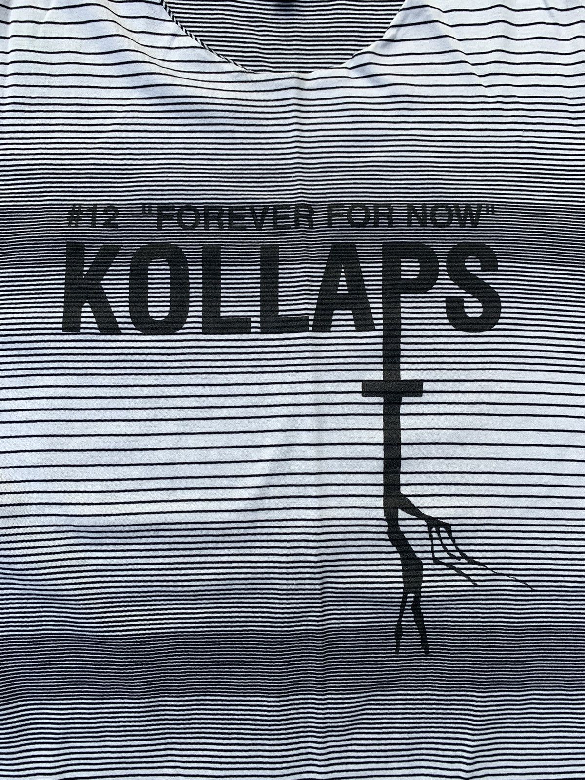 Raf Simons Raf Simons SS02 Kollaps Striped Tank Top Grey 48 Size US M / EU 48-50 / 2 - 4 Thumbnail