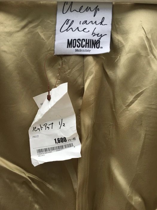 Moschino Vintage Moschino Wool Winter Jacket Size US S / EU 44-46 / 1 - 14 Thumbnail