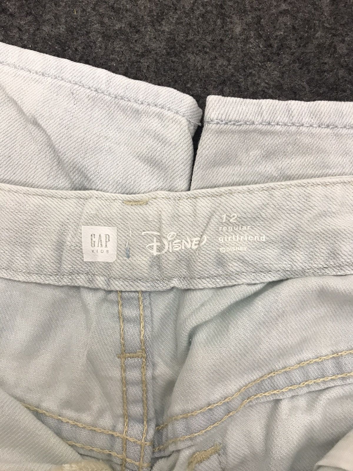 Disney Vintage Gap X Disney Minnie Mouse Denim Jeans Size 26" / US 2 / IT 38 - 3 Thumbnail