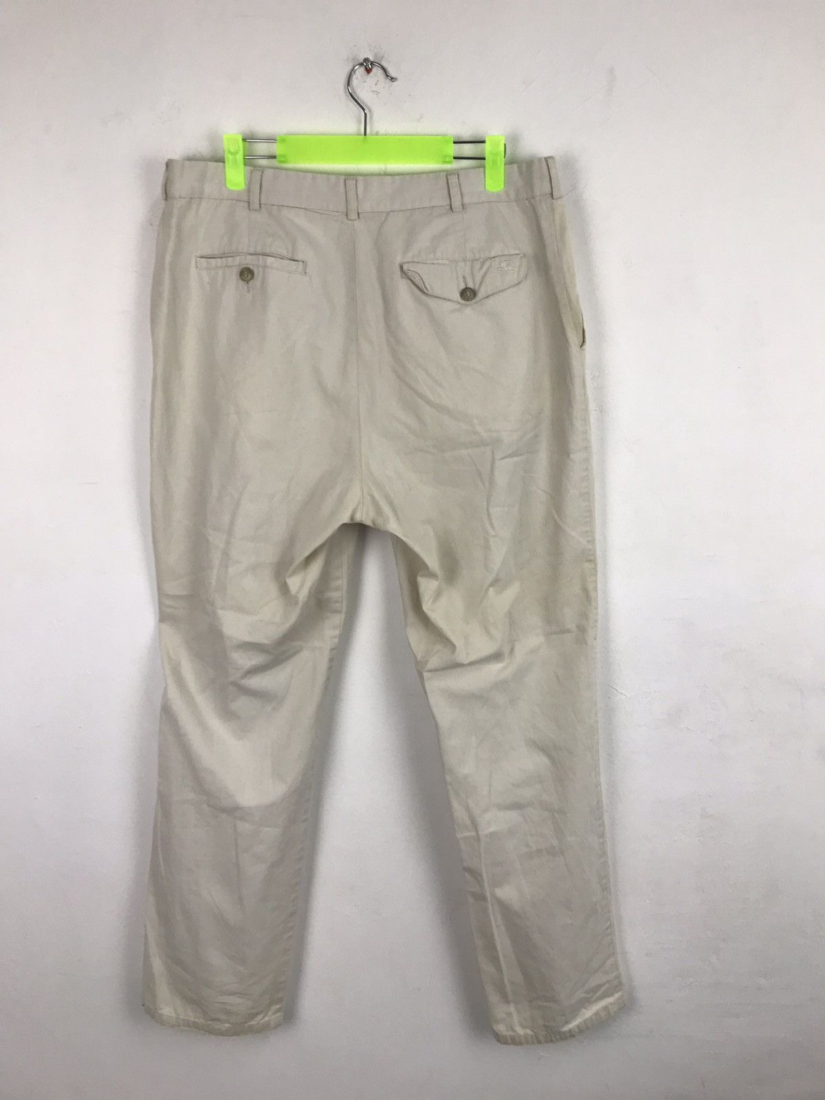Burberry Burberry Cotton Khakis Pants Slack Casual Size US 31 - 3 Thumbnail